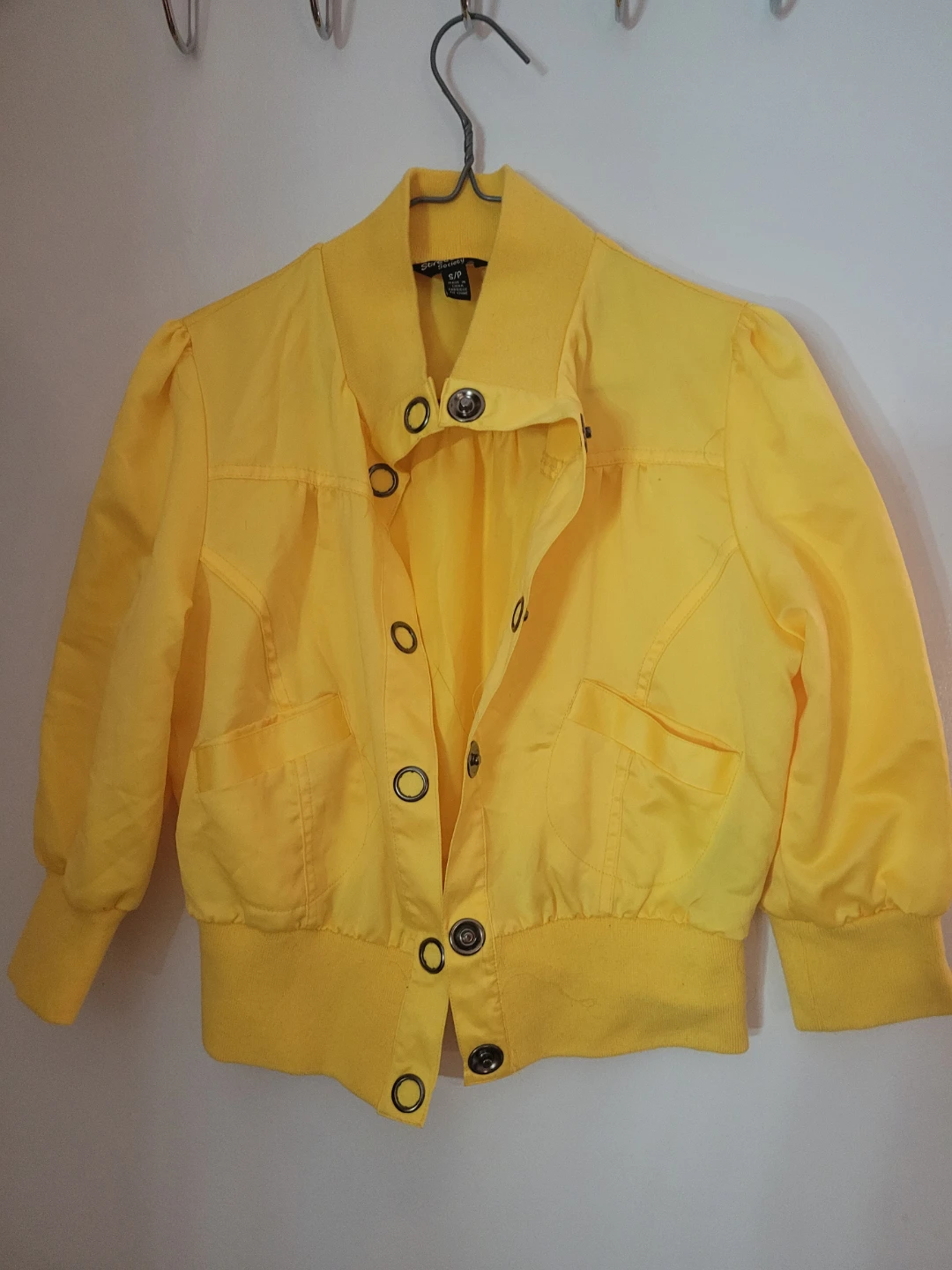 Yellow Bomber Jacket