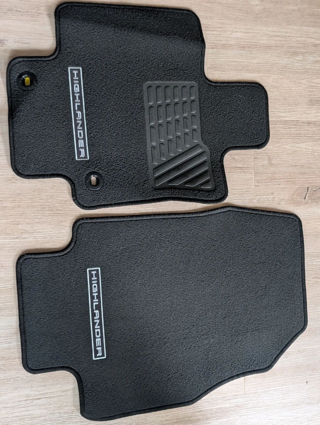 Black Floor Mats for Toyota Highlander - photo 3