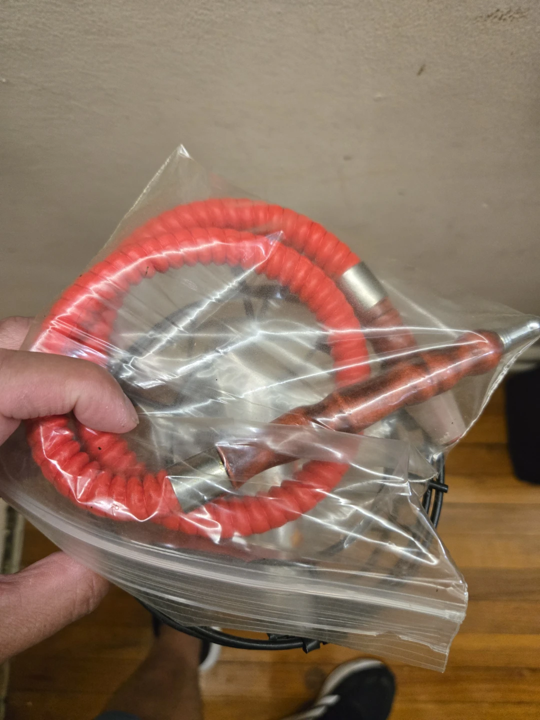 Red Hookah Hose with Accessories - photo 3