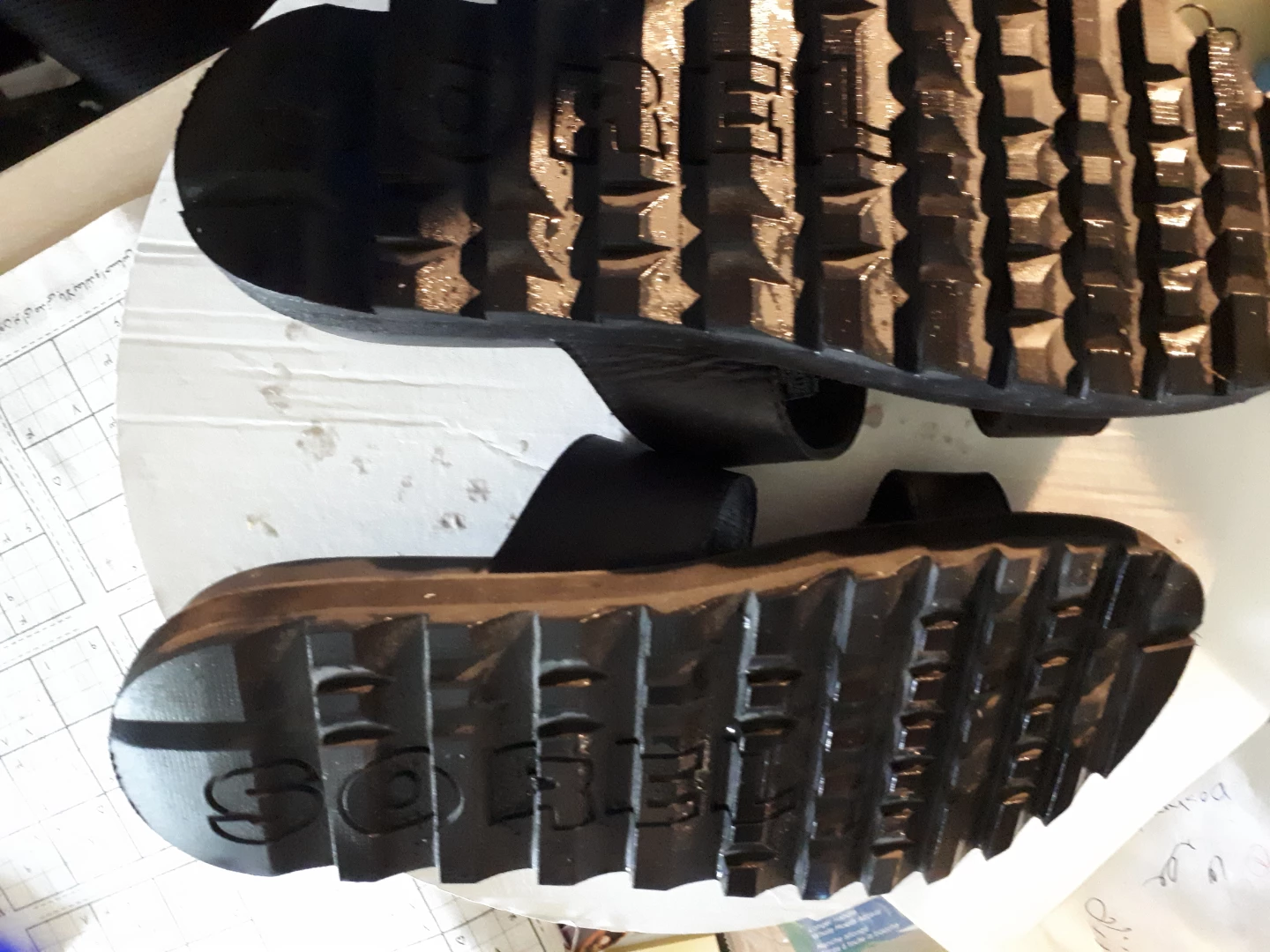 Sorel Black Slide Sandals⚽️ - photo 3