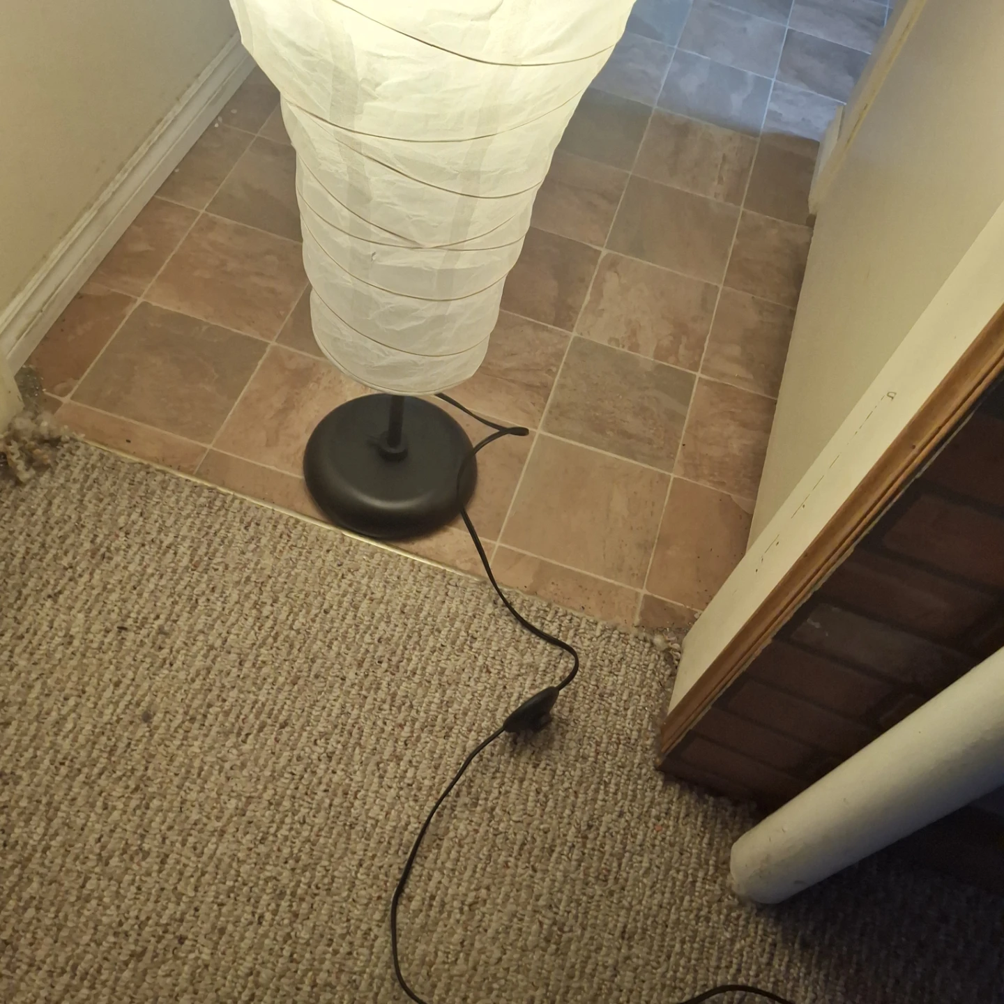 White Paper Lantern Floor Lamp ikea - photo 2