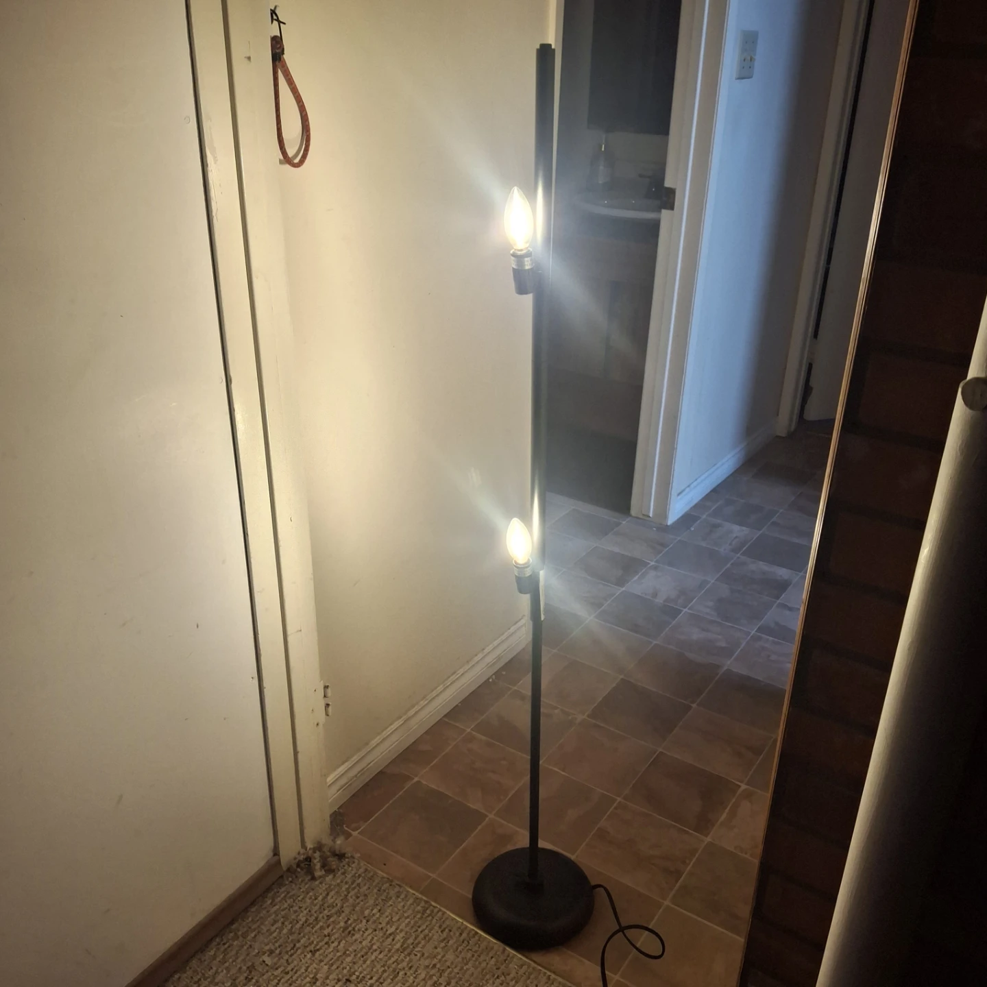 White Paper Lantern Floor Lamp ikea - photo 3