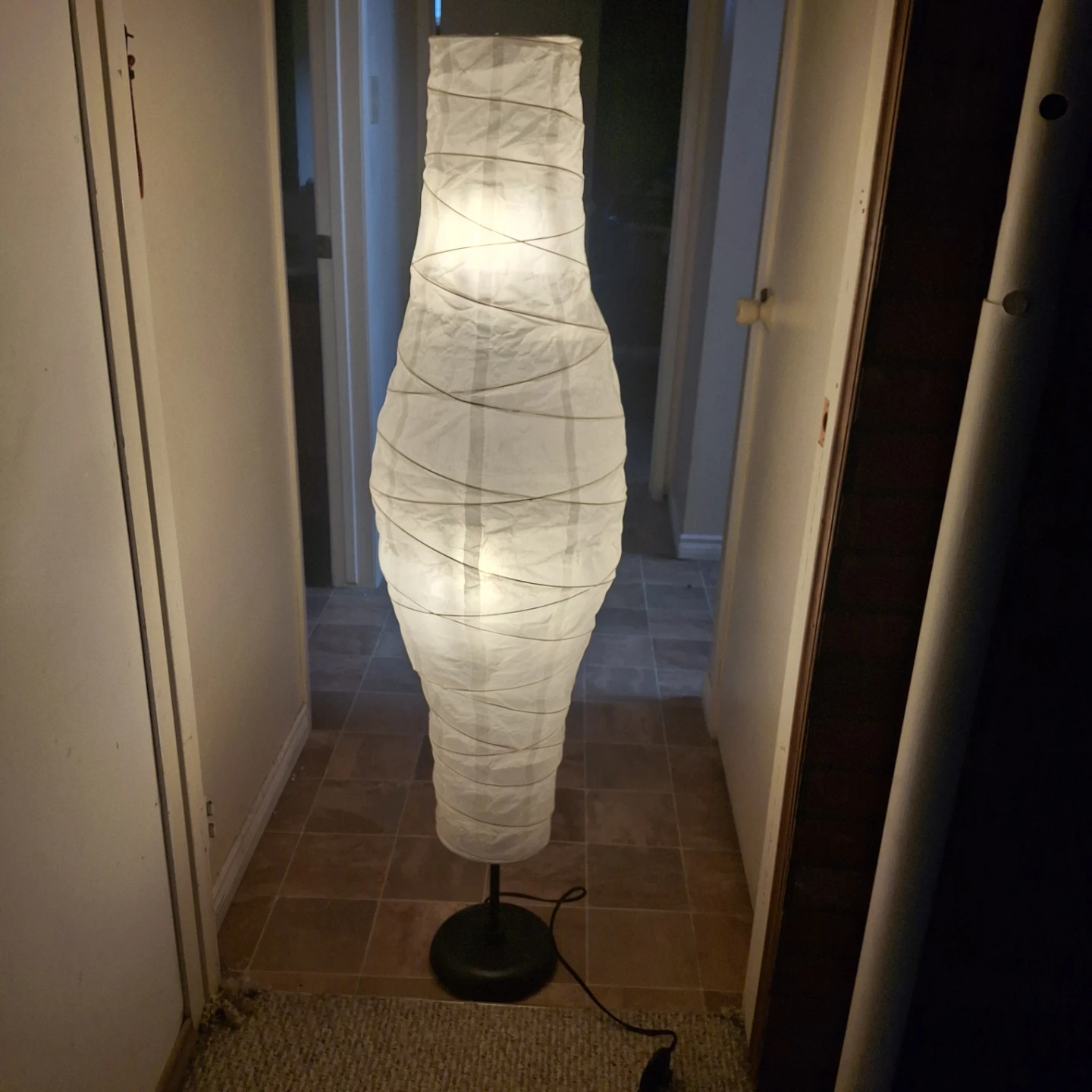 White Paper Lantern Floor Lamp ikea
