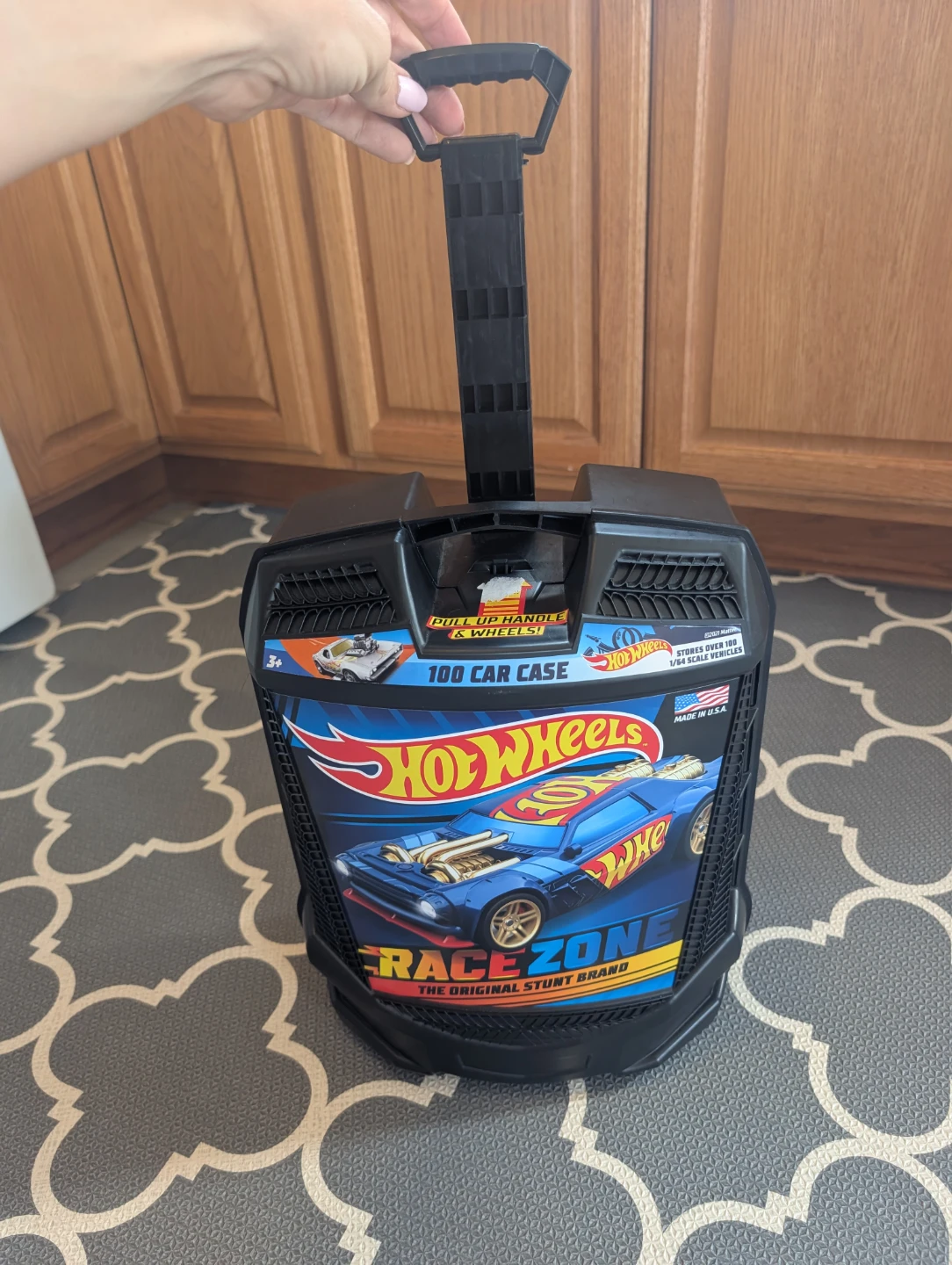 Hot Wheels Car Rolling Storage Case