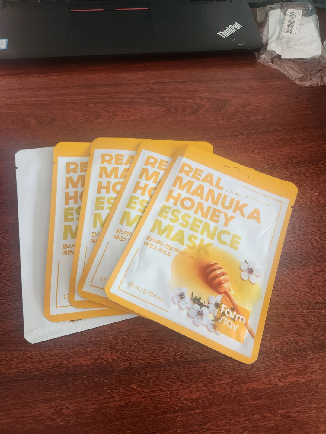 Authentic KOREAN made Farm Stay Real Manuka Honey Masks [4]