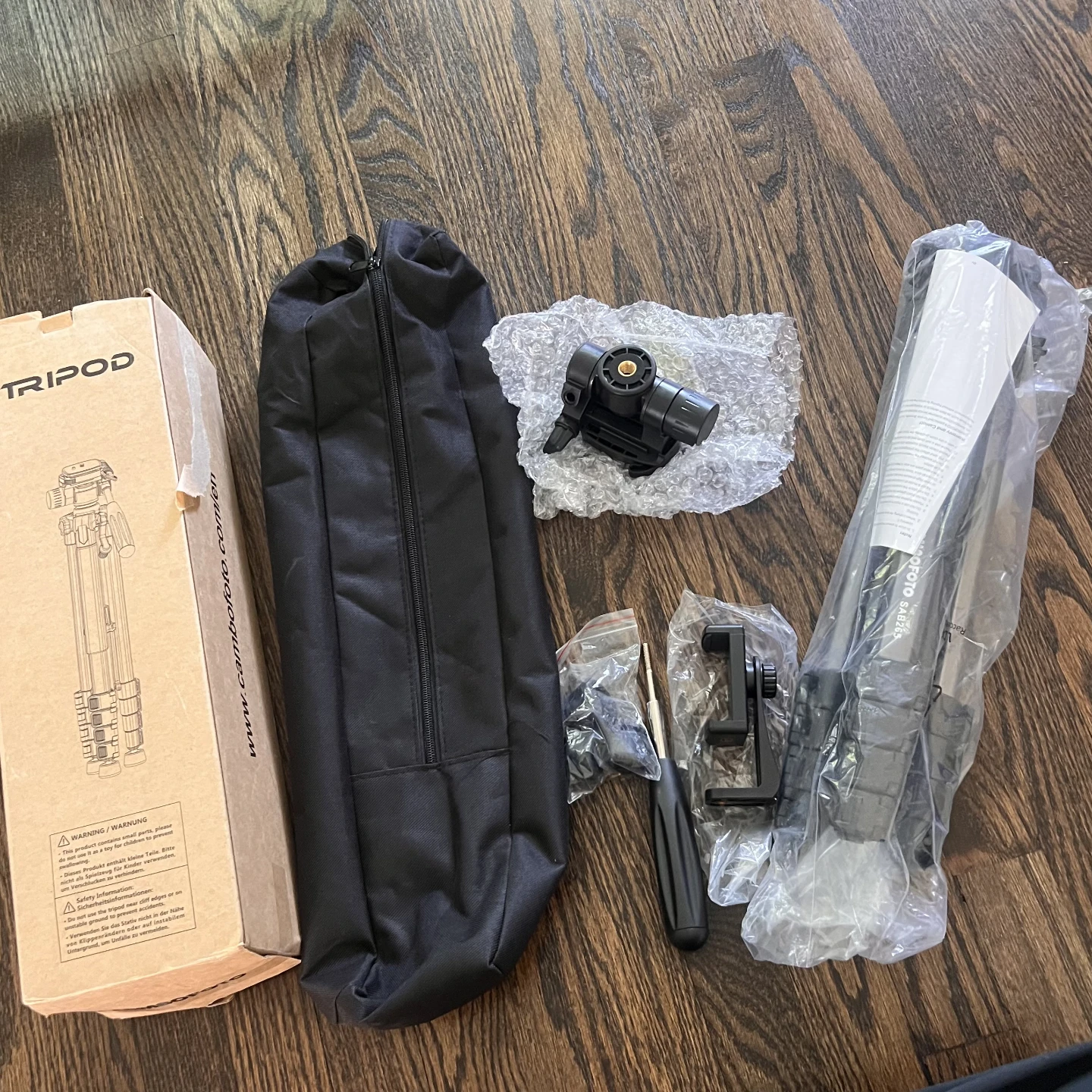 Tripod stand with travel bag - photo 2