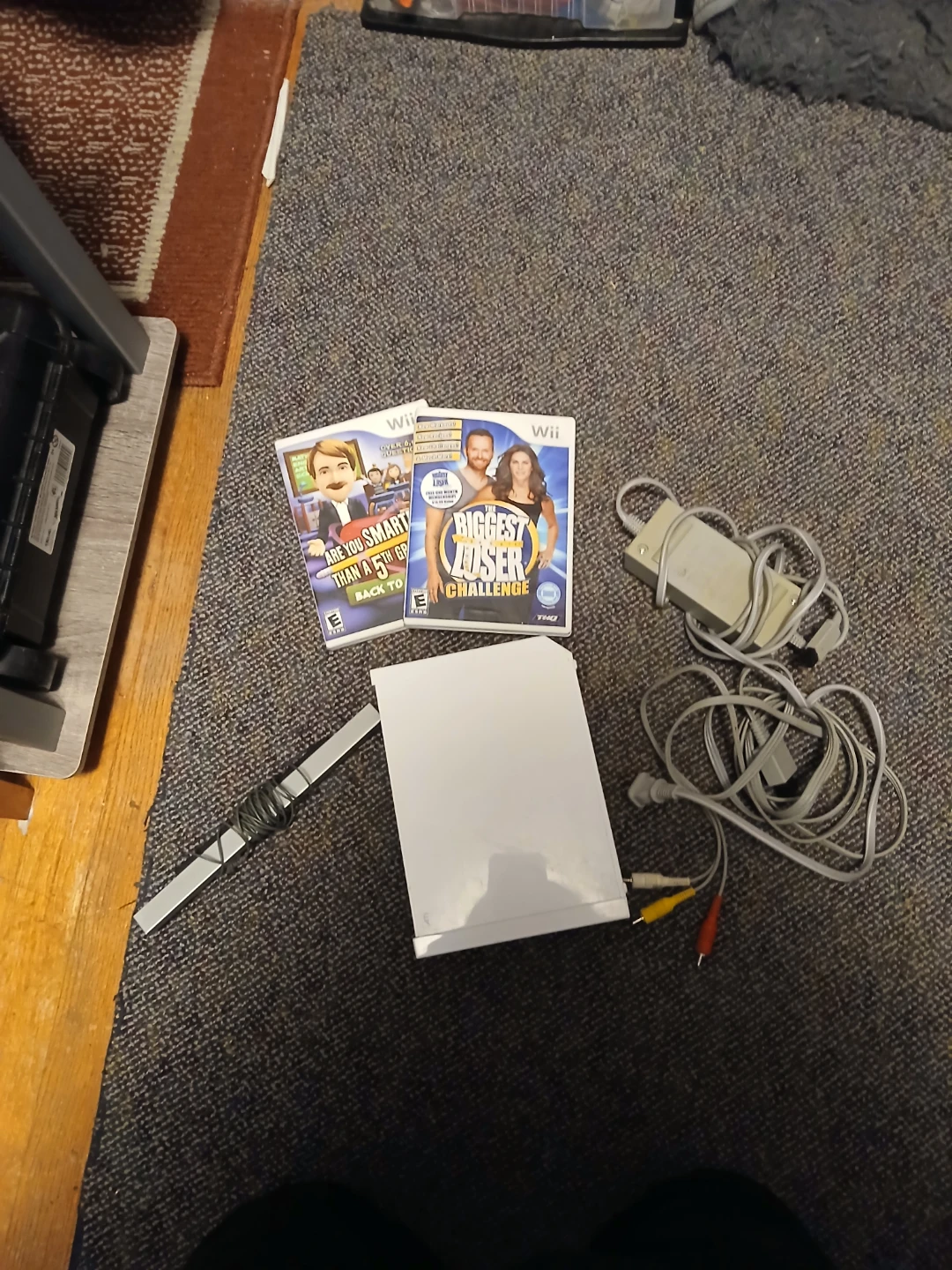 Nintendo Wii Console Bundle with Games and Accessories