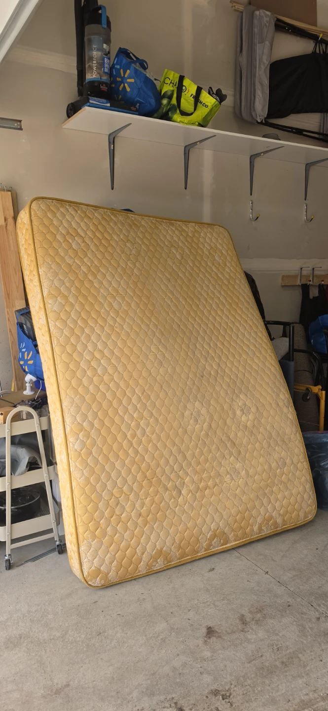 Yellow Queen Mattress