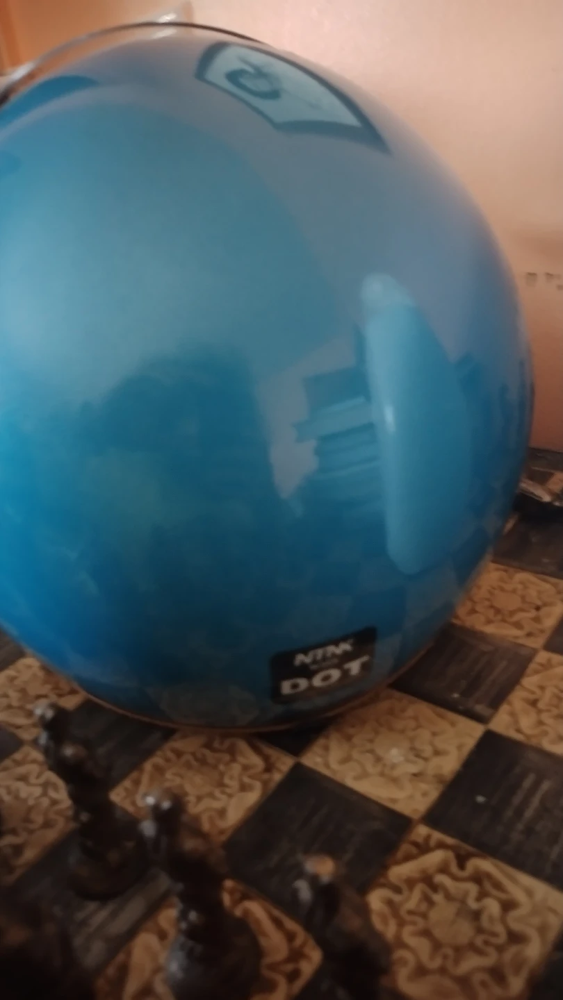 SOXON Blue Motorcycle Helmet Small - Medium Size Blue - photo 4