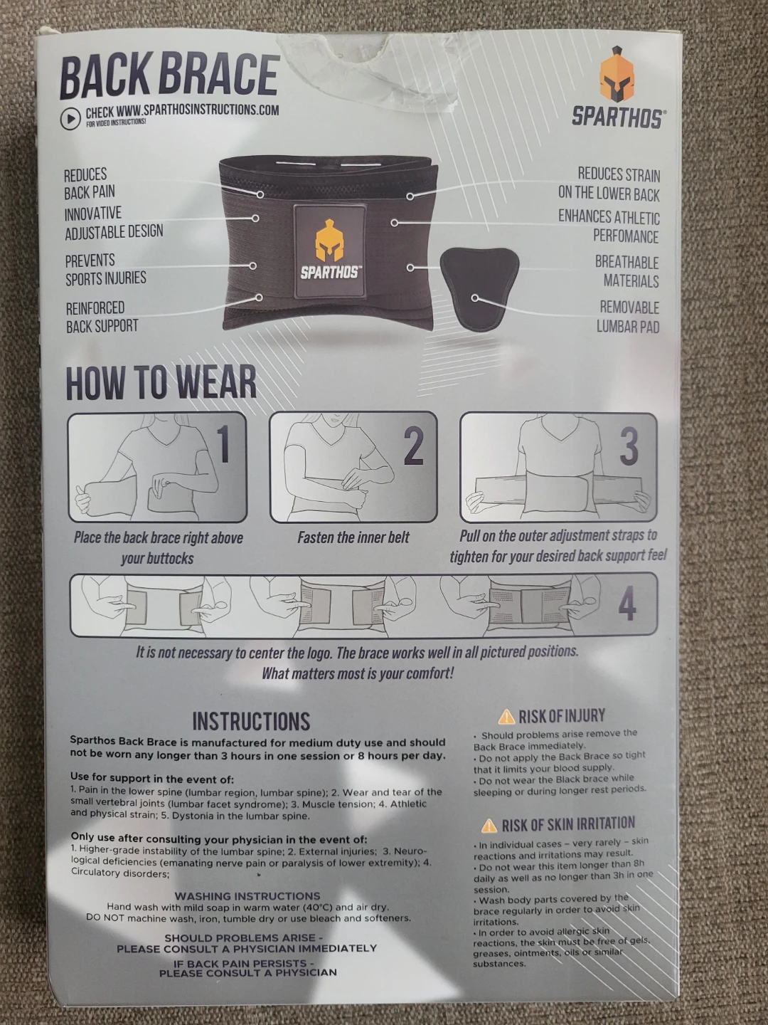 Sparthos Back Brace - photo 2