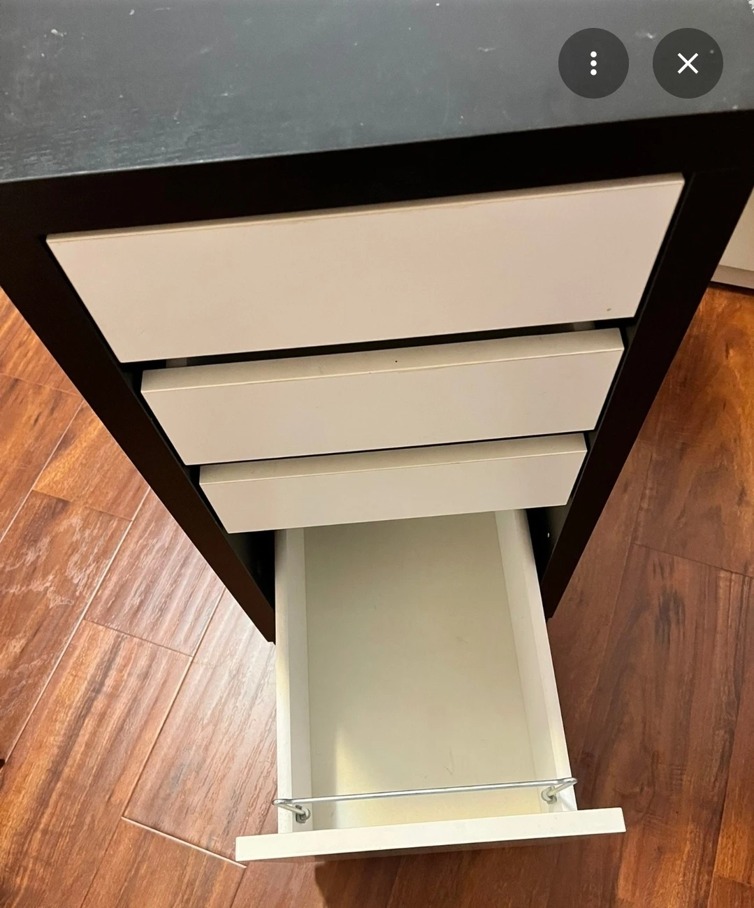 Desk plus drawers plus chair - photo 4