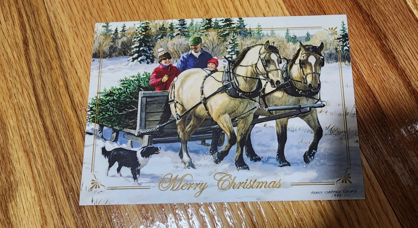 Merry Christmas Card - 1999⚽