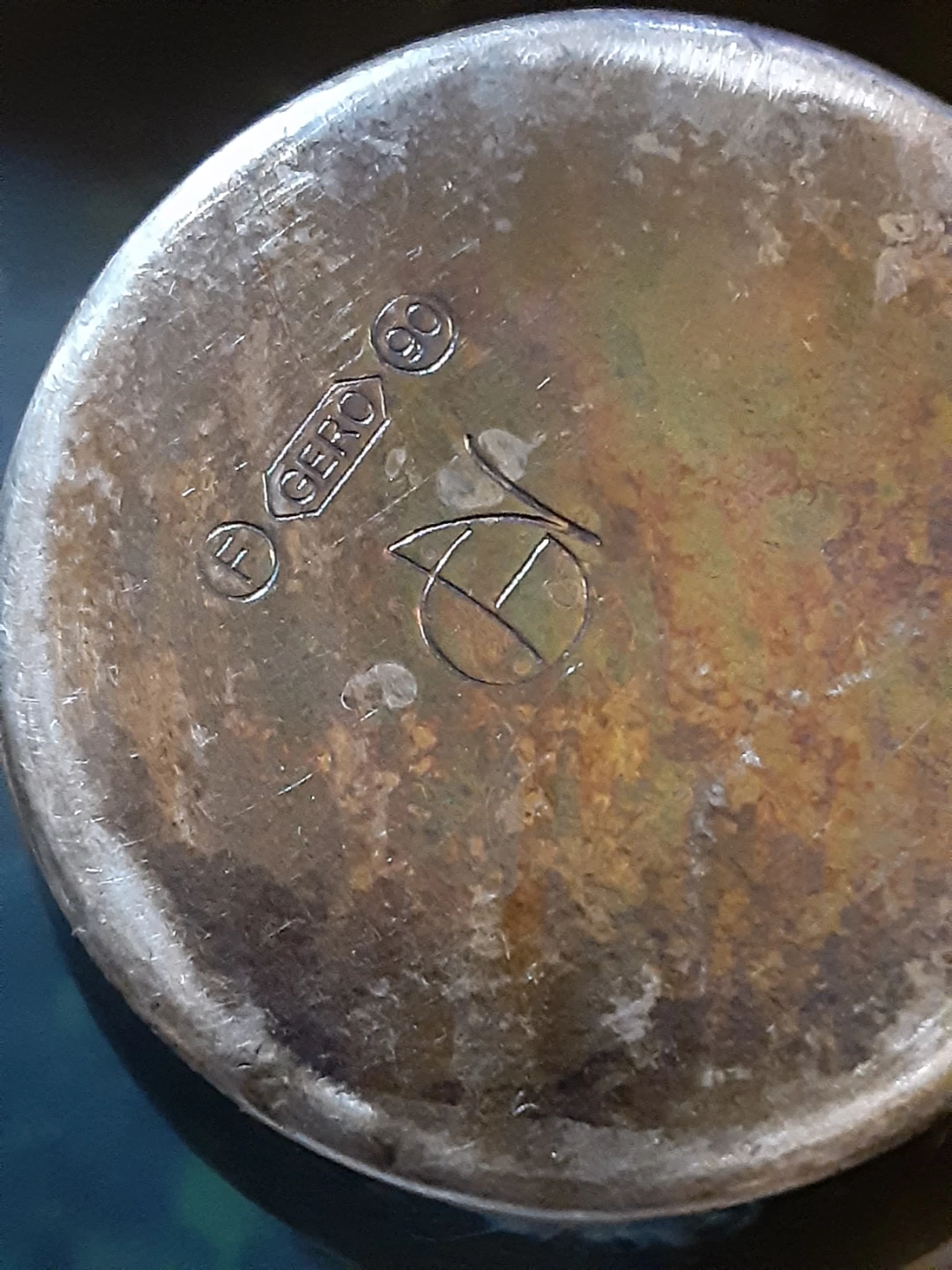 Vintage Sterling Silver Christening Cup