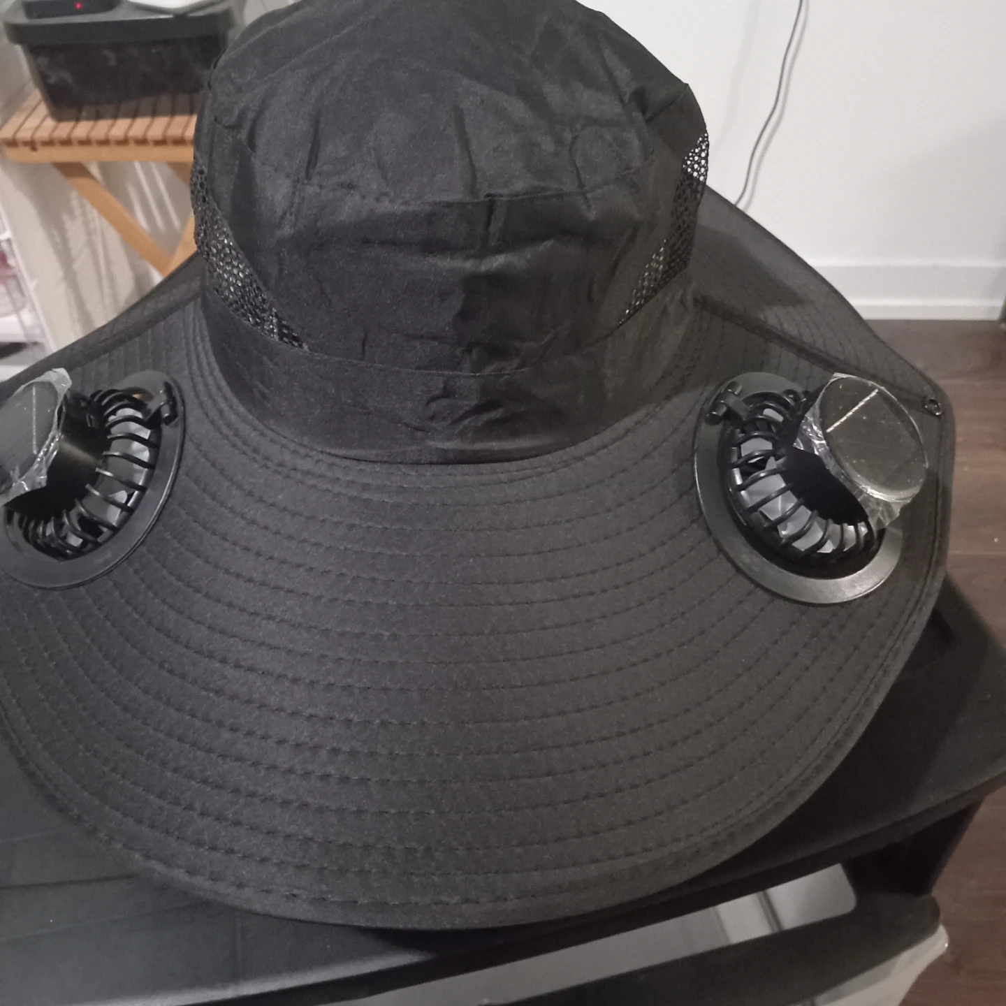 Solar Powered Fan Hat