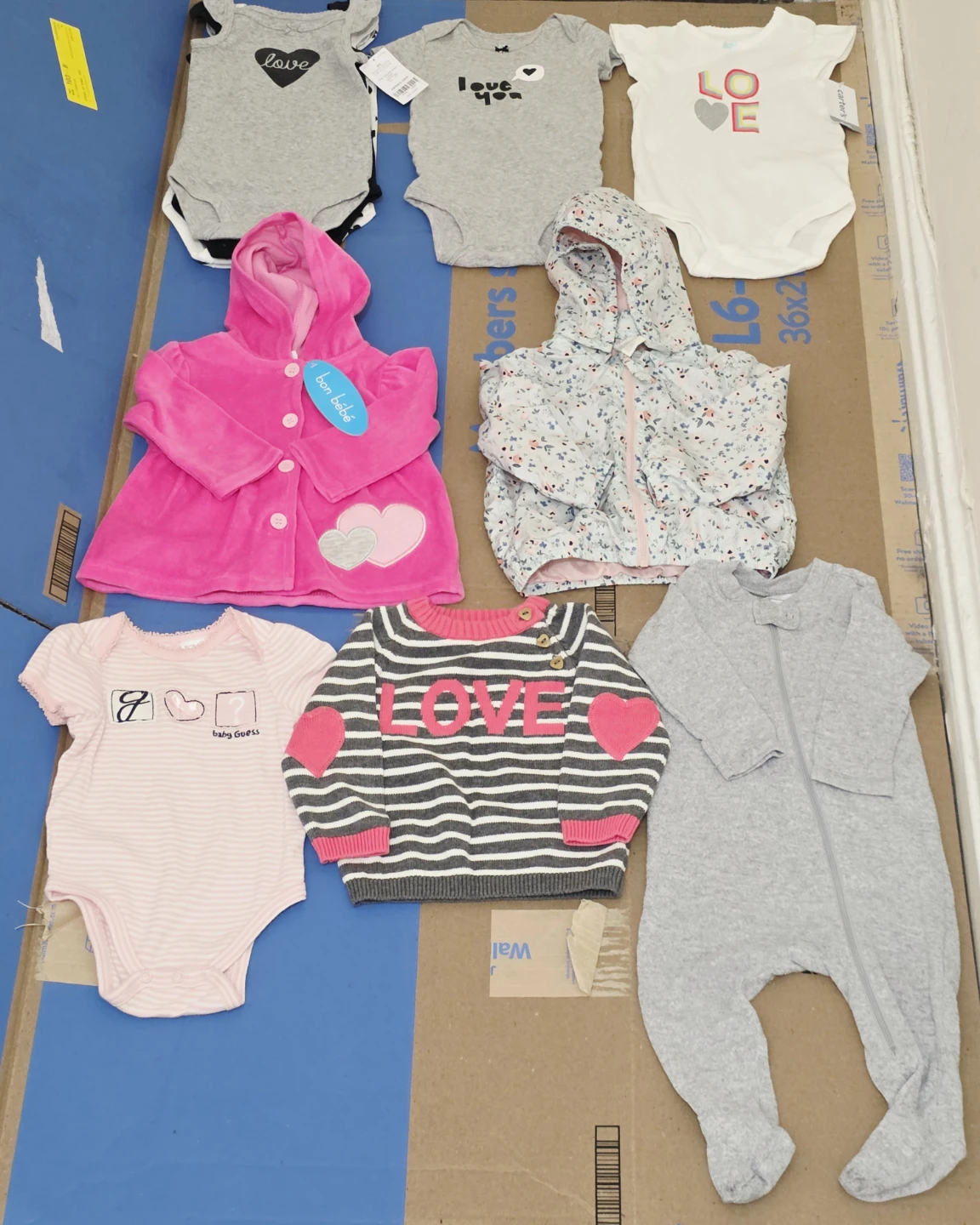 Baby Girl Clothing, size 3-6 months (New and Like New)