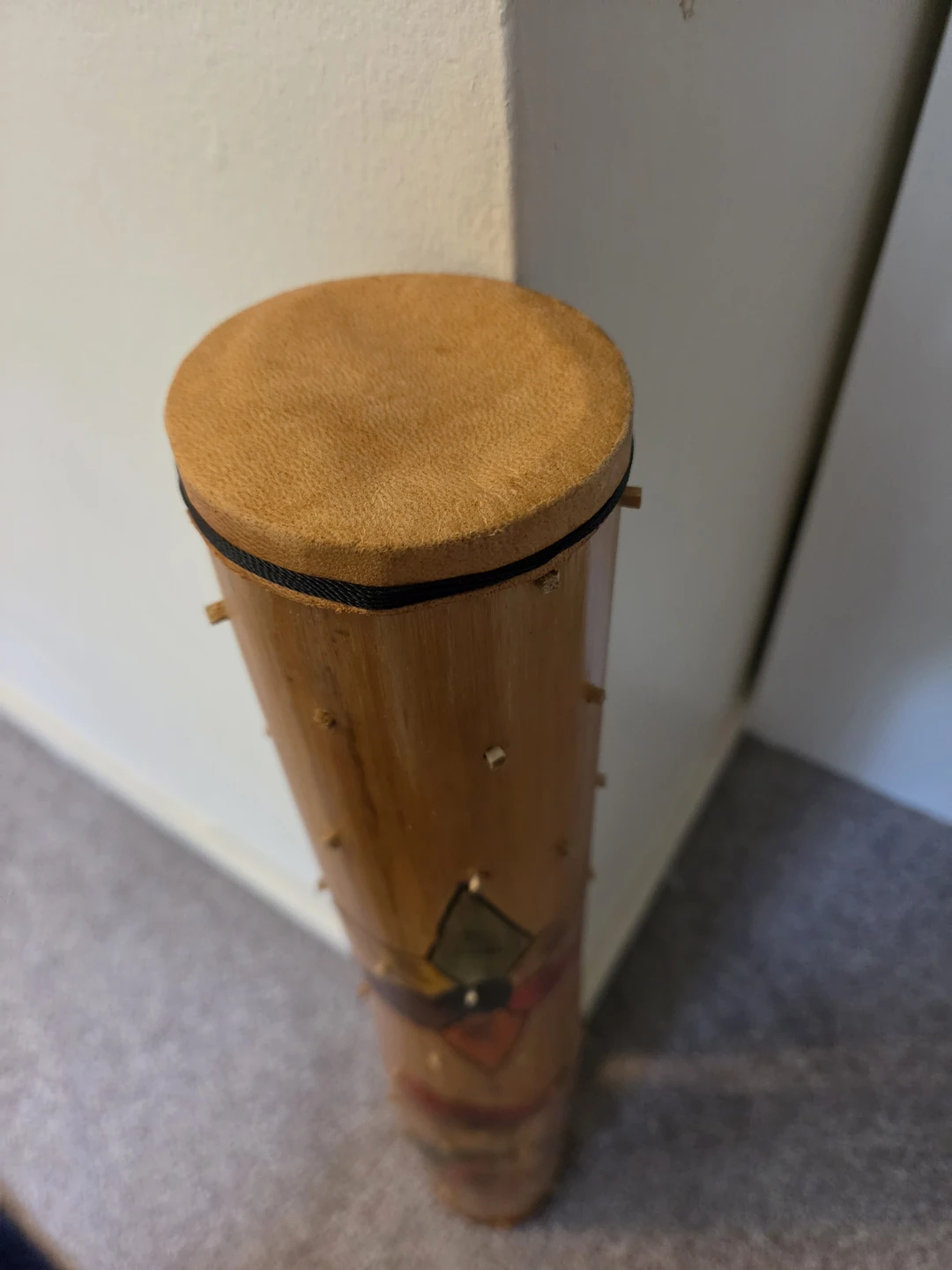 Handmade Bamboo Rainstick by Native American - photo 2