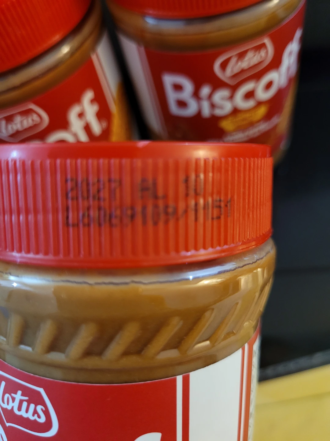 Lotus Biscoff Crunchy Cookie Spread 3 Jars - photo 2