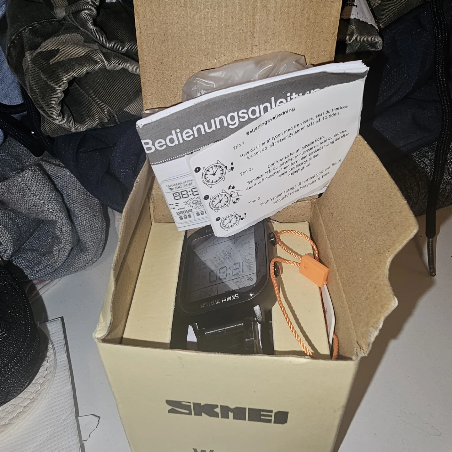 SKMEI Digital Watch with Pedometer