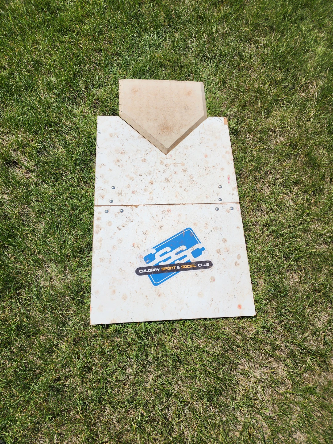 CSSC Softball Striker Board Plate Mat with Home Plate
