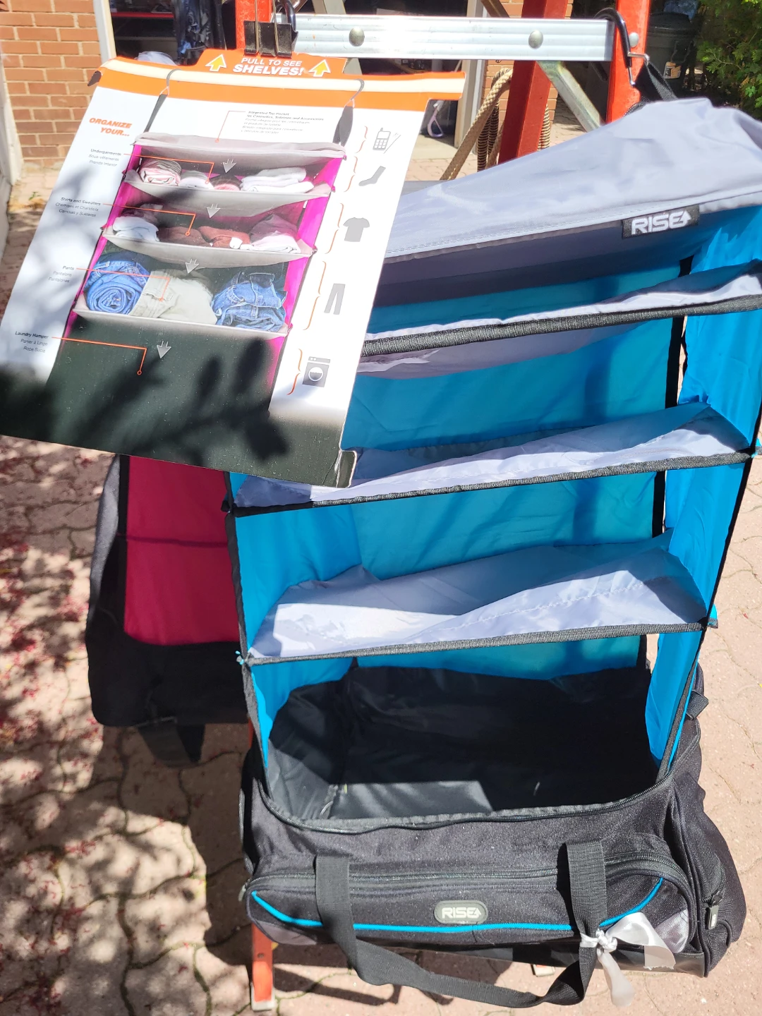 RISE Portable Wardrobe Organizer Bag