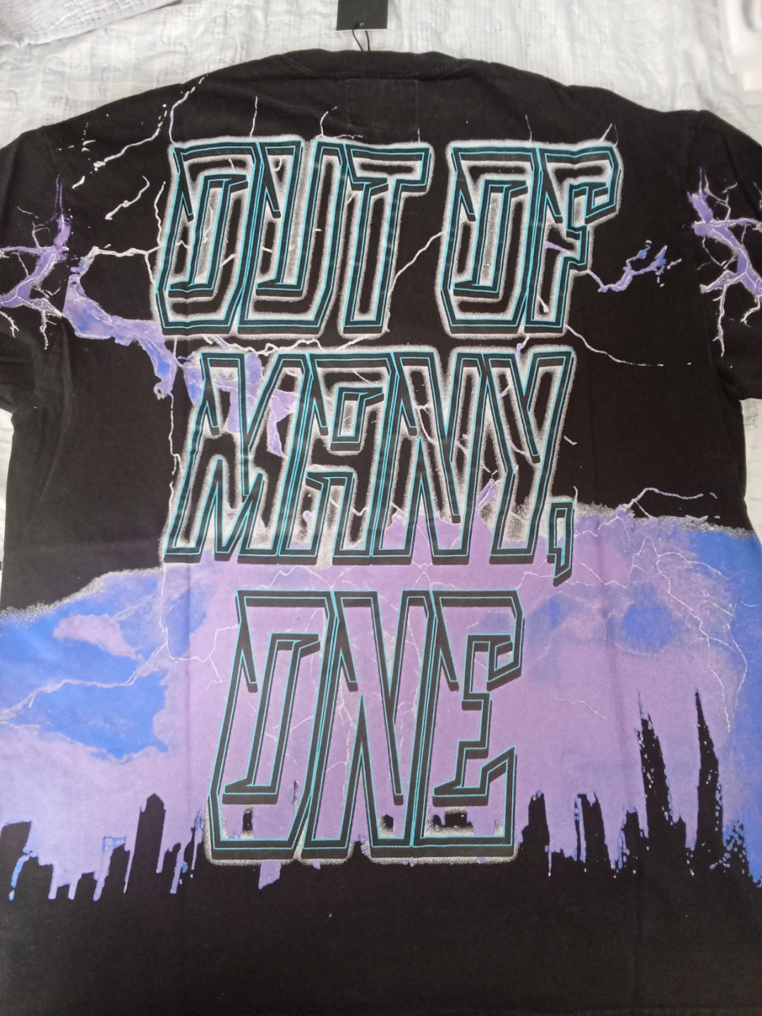 Godspeed "Out of Many, One" Statue of Liberty T-Shirt XL - photo 2