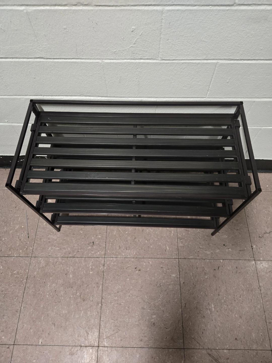 Seville Classics 3-Tier Stackable Metal Shoe Rack - photo 3