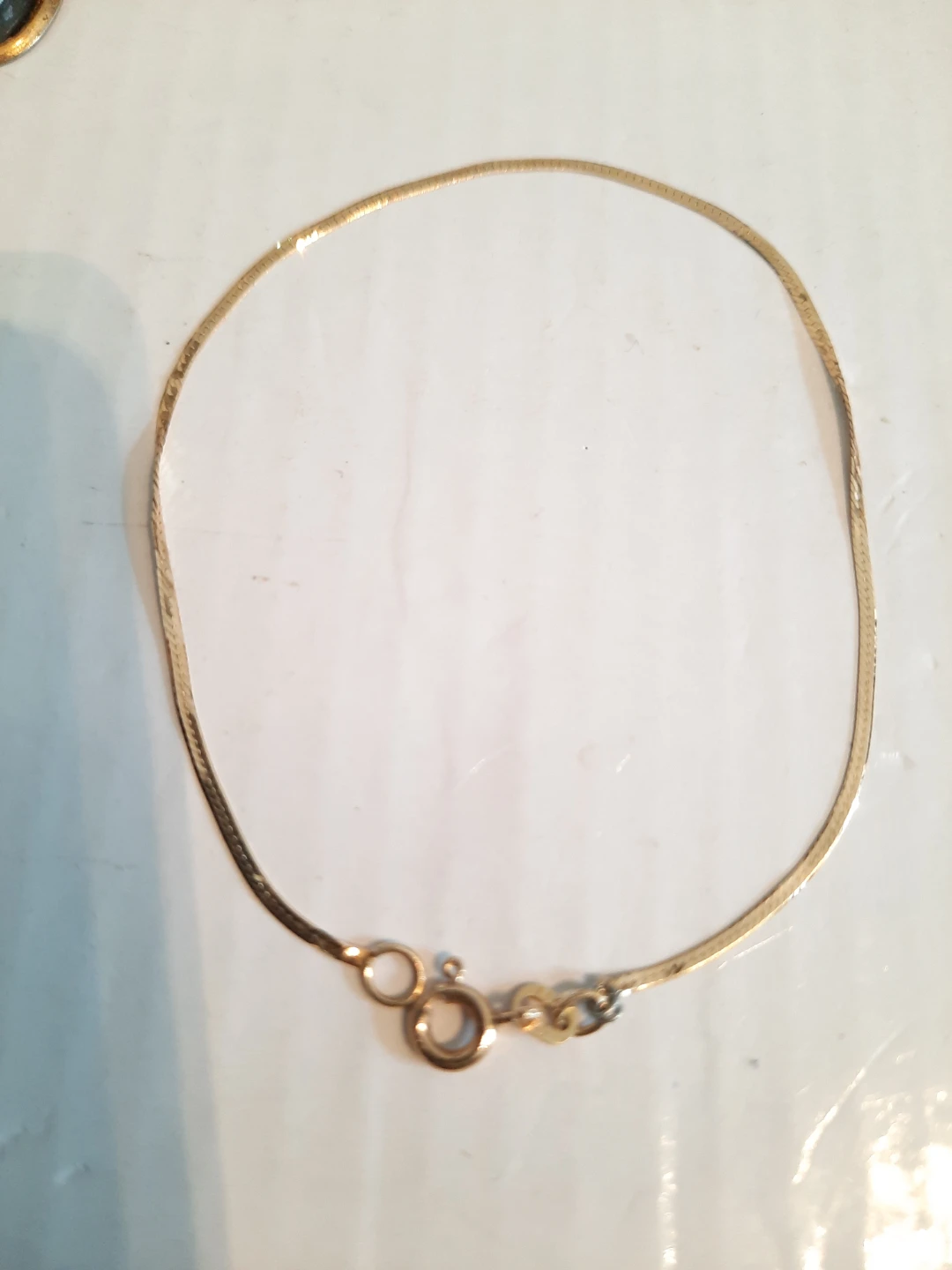14k gold bracelet