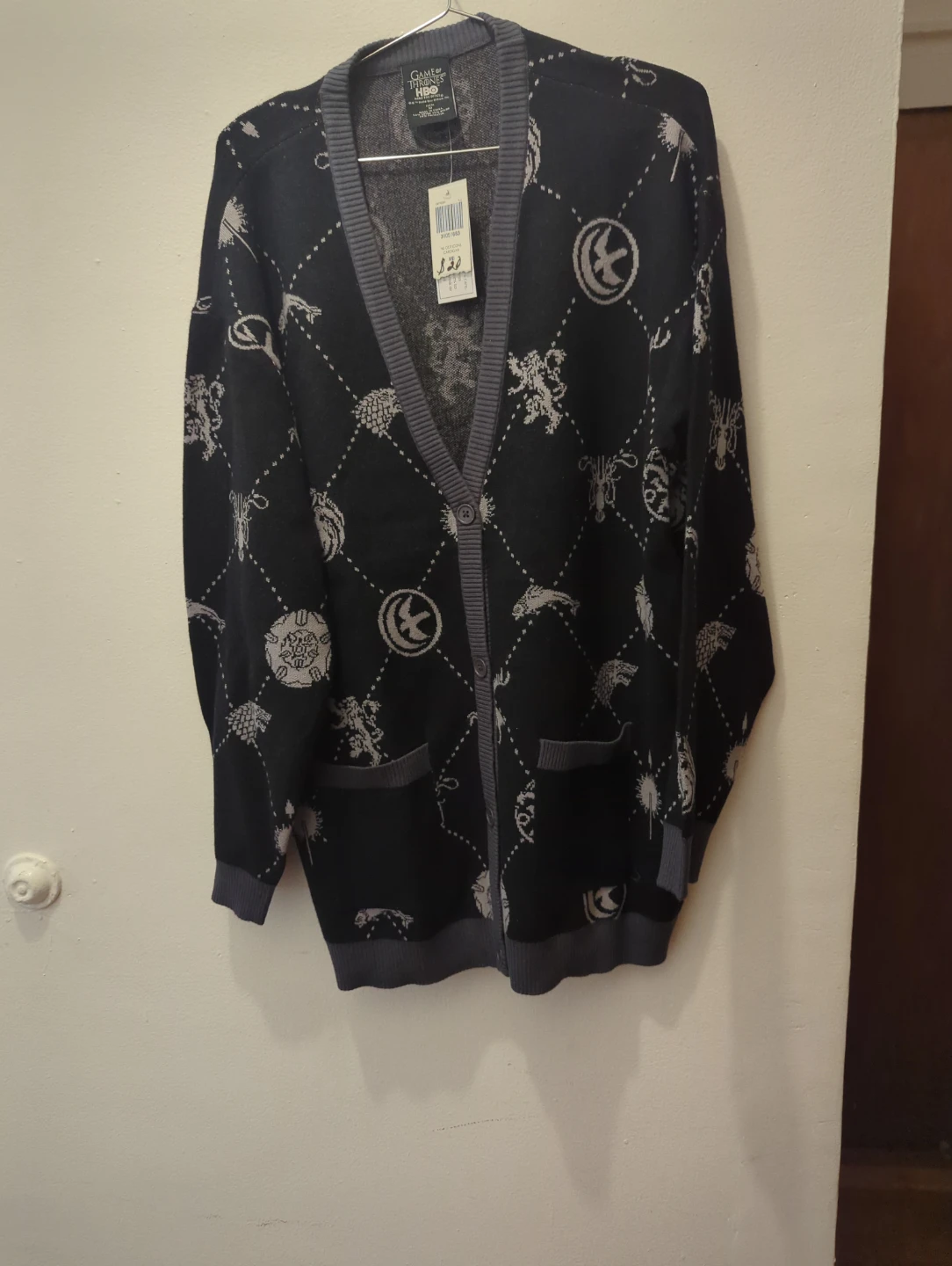 Game of Thrones HBO Cardigan Sweater - photo 2
