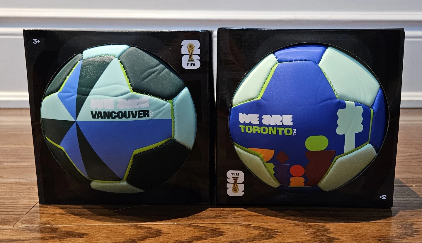 FIFA World Cup 2026 Toronto & Vancouver Mini Soccer Ball