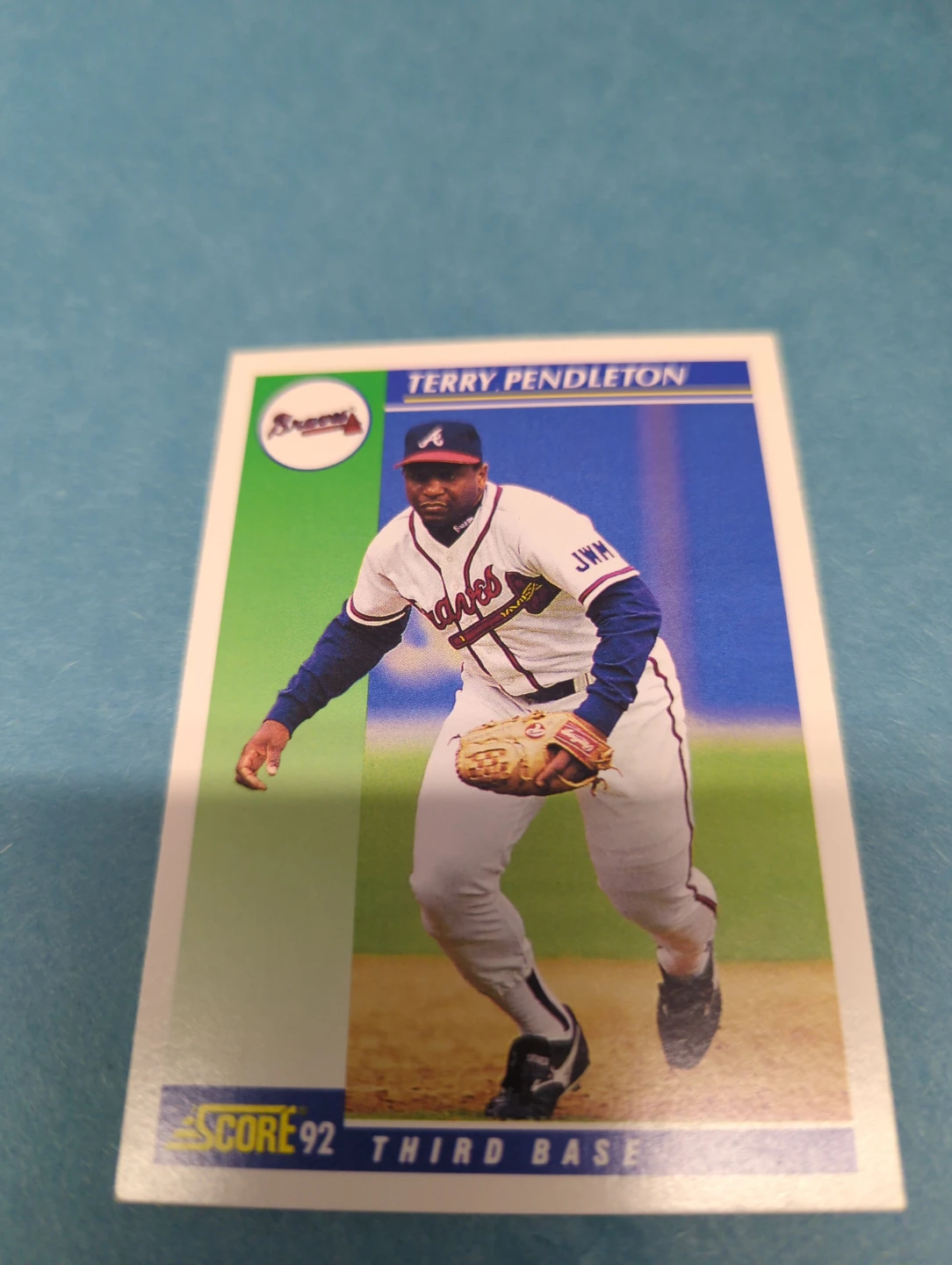 Score 1992 Terry Pendleton Baseball Card ⚽