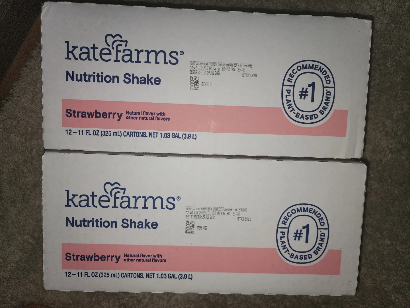 Kate Farms Nutrition Shake - Strawberry (24-Pack)