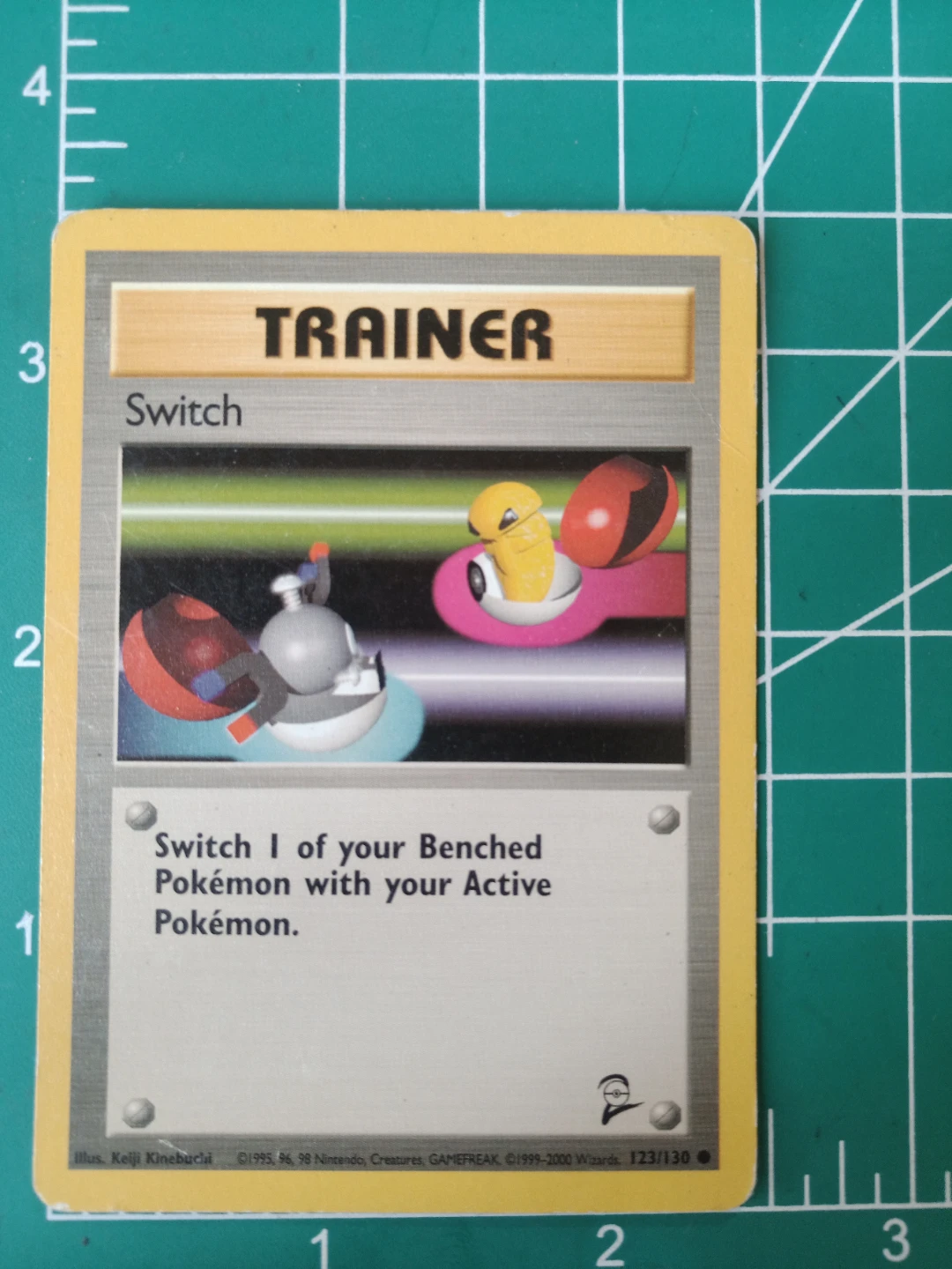 Pokemon Switch Trainer Card