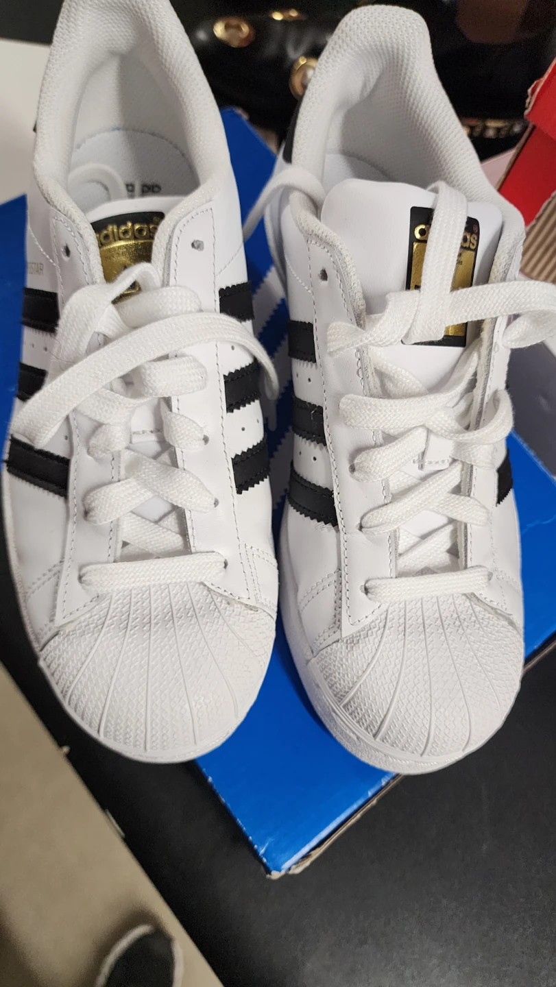 Adidas Superstar J Shoes White/Black