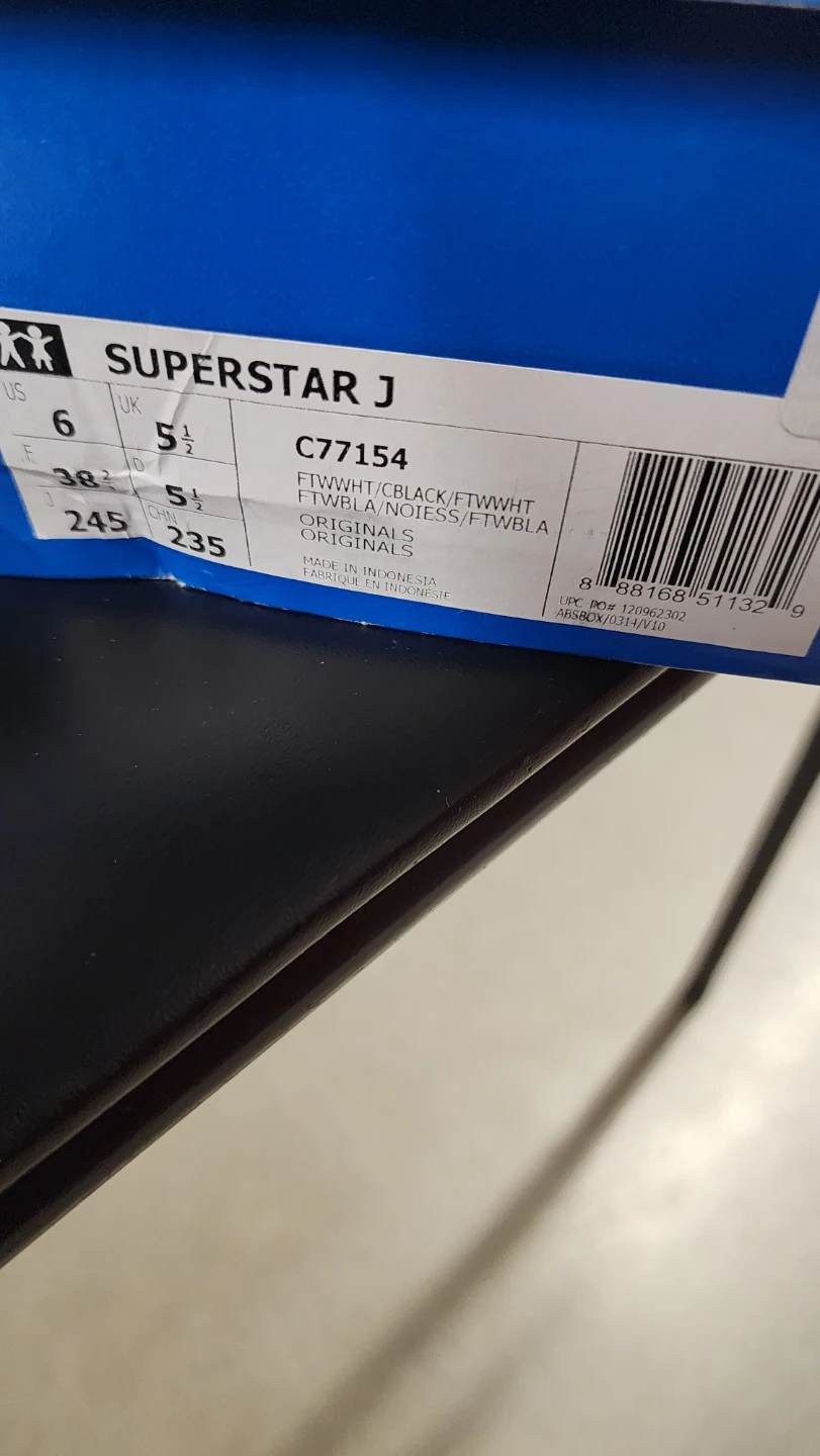 Adidas Superstar J Shoes White/Black - photo 4