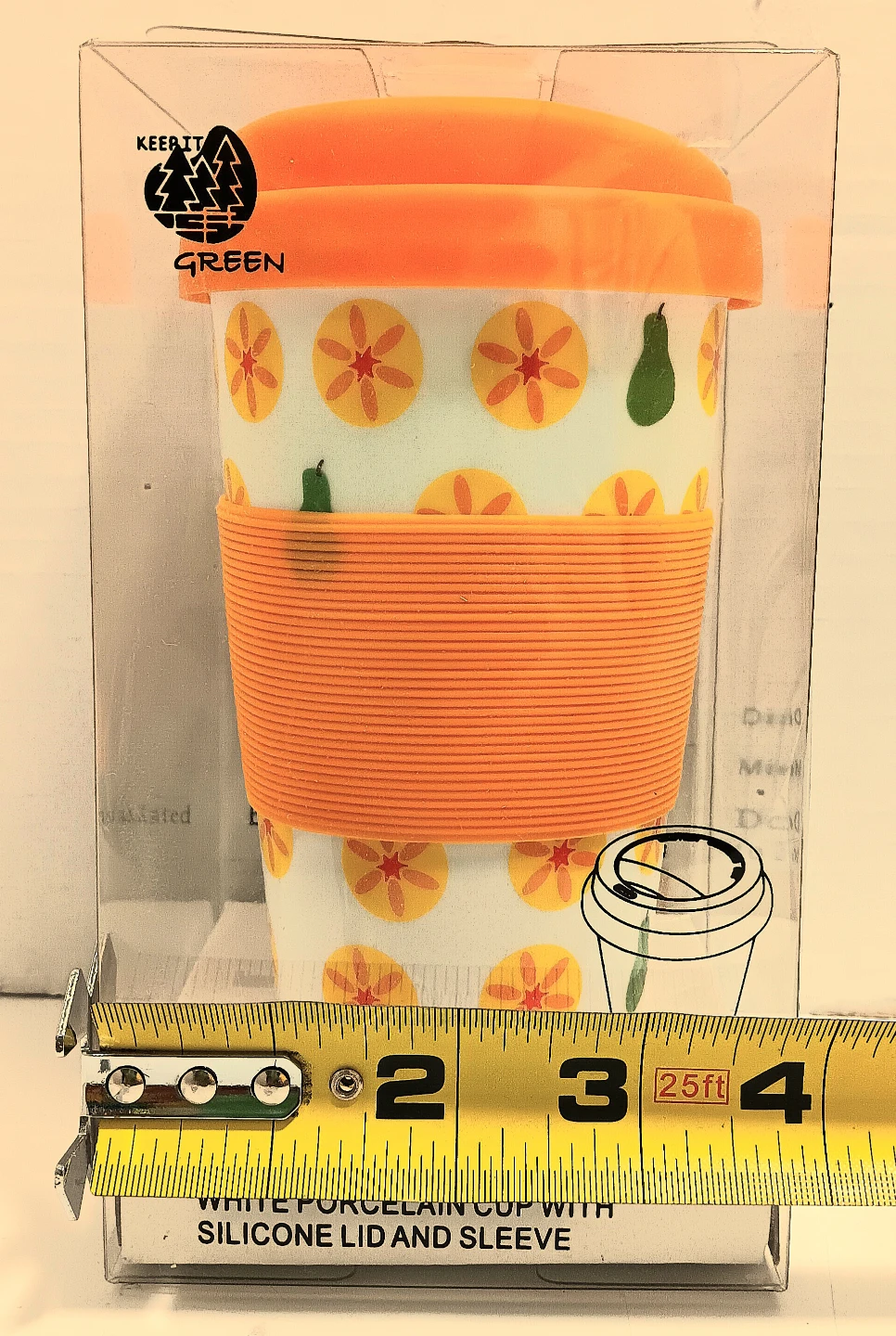 🥤Keep It Green Porcelain Reusable Cup🥤 - photo 4