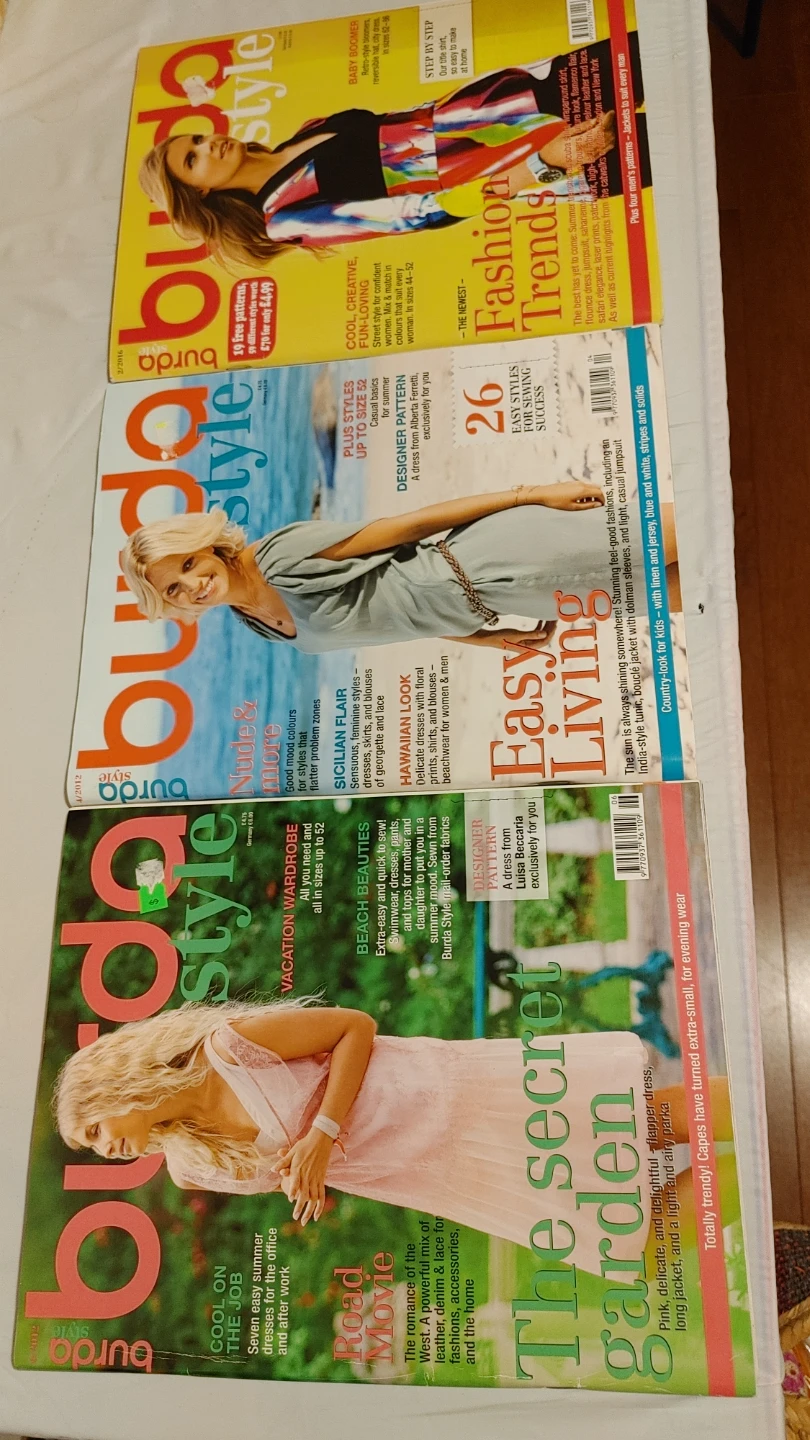 Burda Style Magazine Bundle (2016 & 2012)