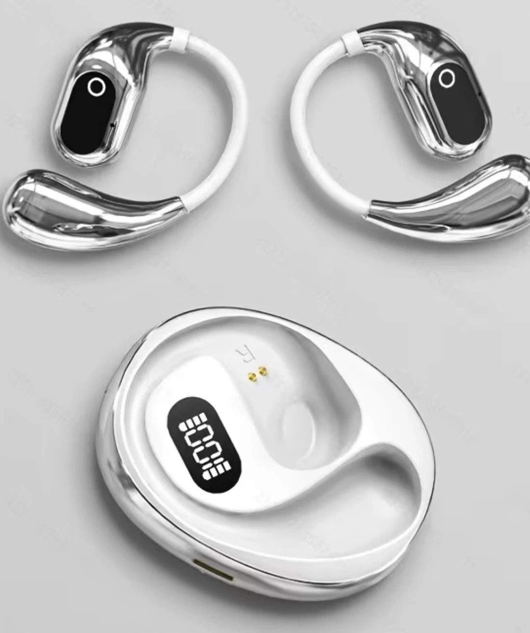 BNIB)AI Language Translator Airbuds white - photo 3