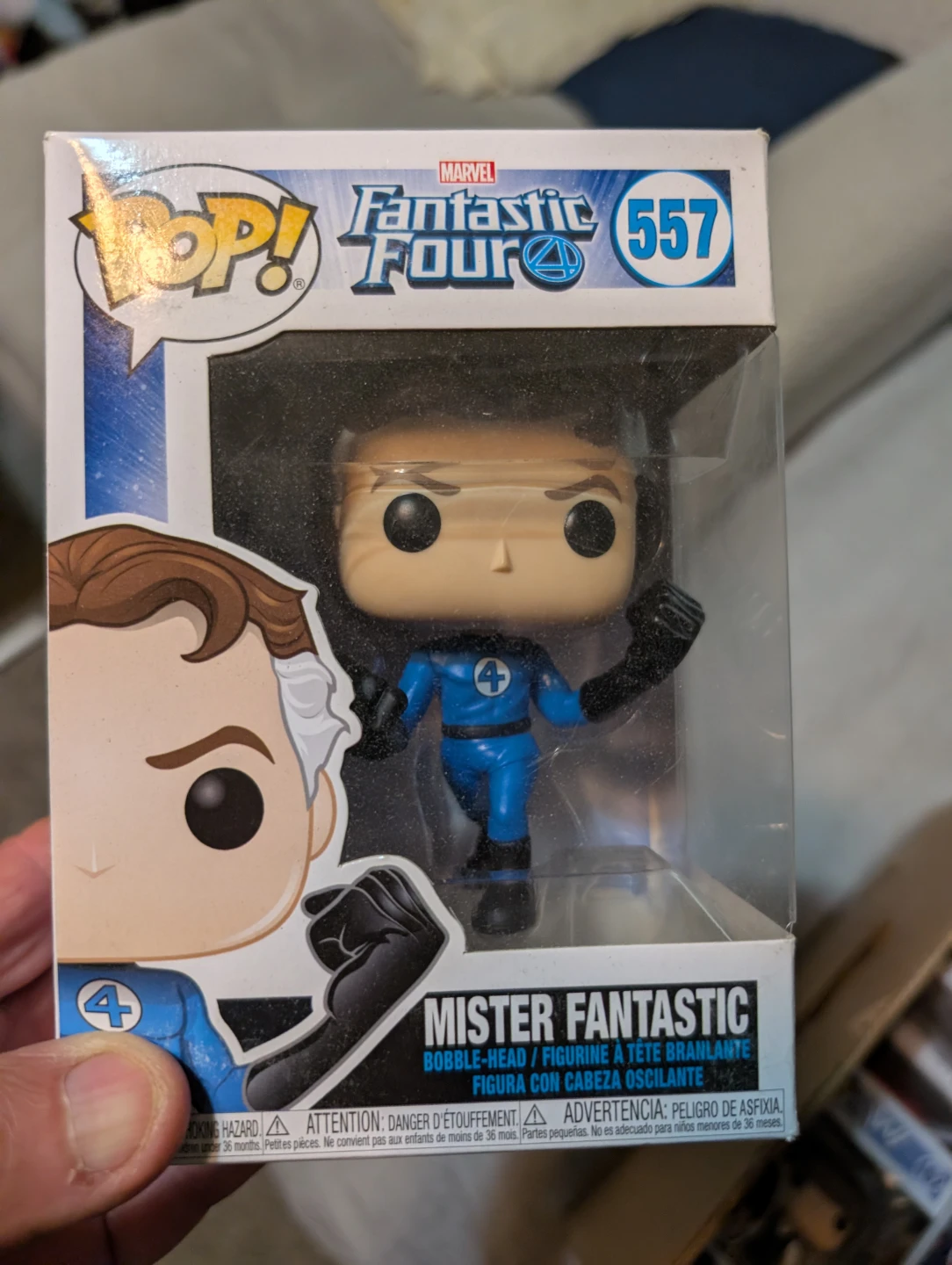 Funko Pop! Marvel Fantastic Four Mister Fantastic #557