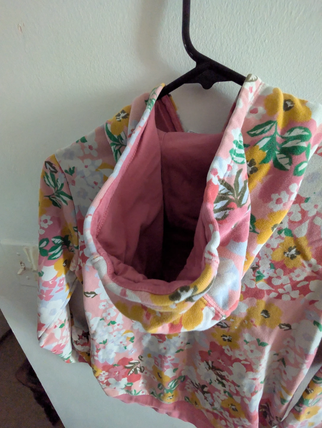 ⚽ Vintage Adidas Floral Hoodie size medium - photo 5