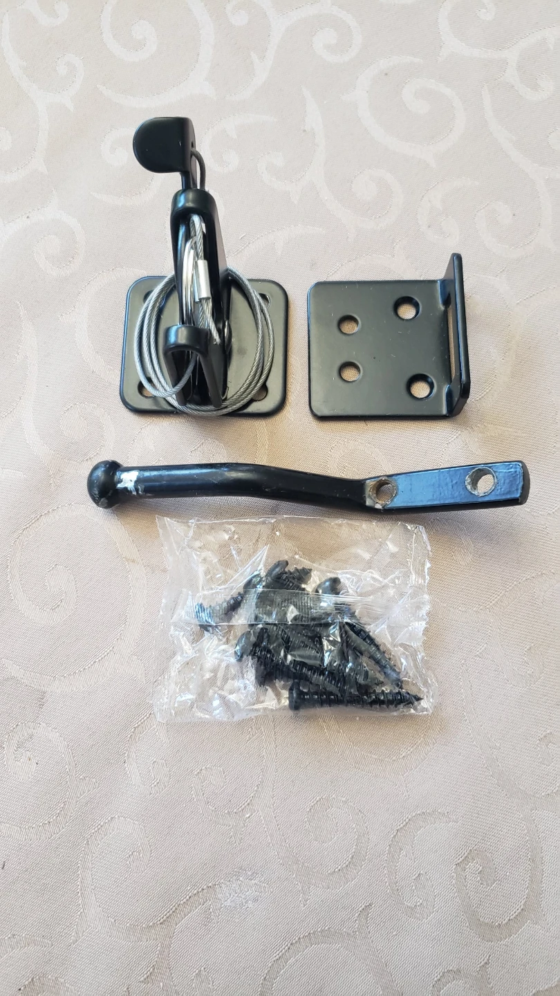 Novo Iron Cable Lock System with Handle and Mounting Hardware