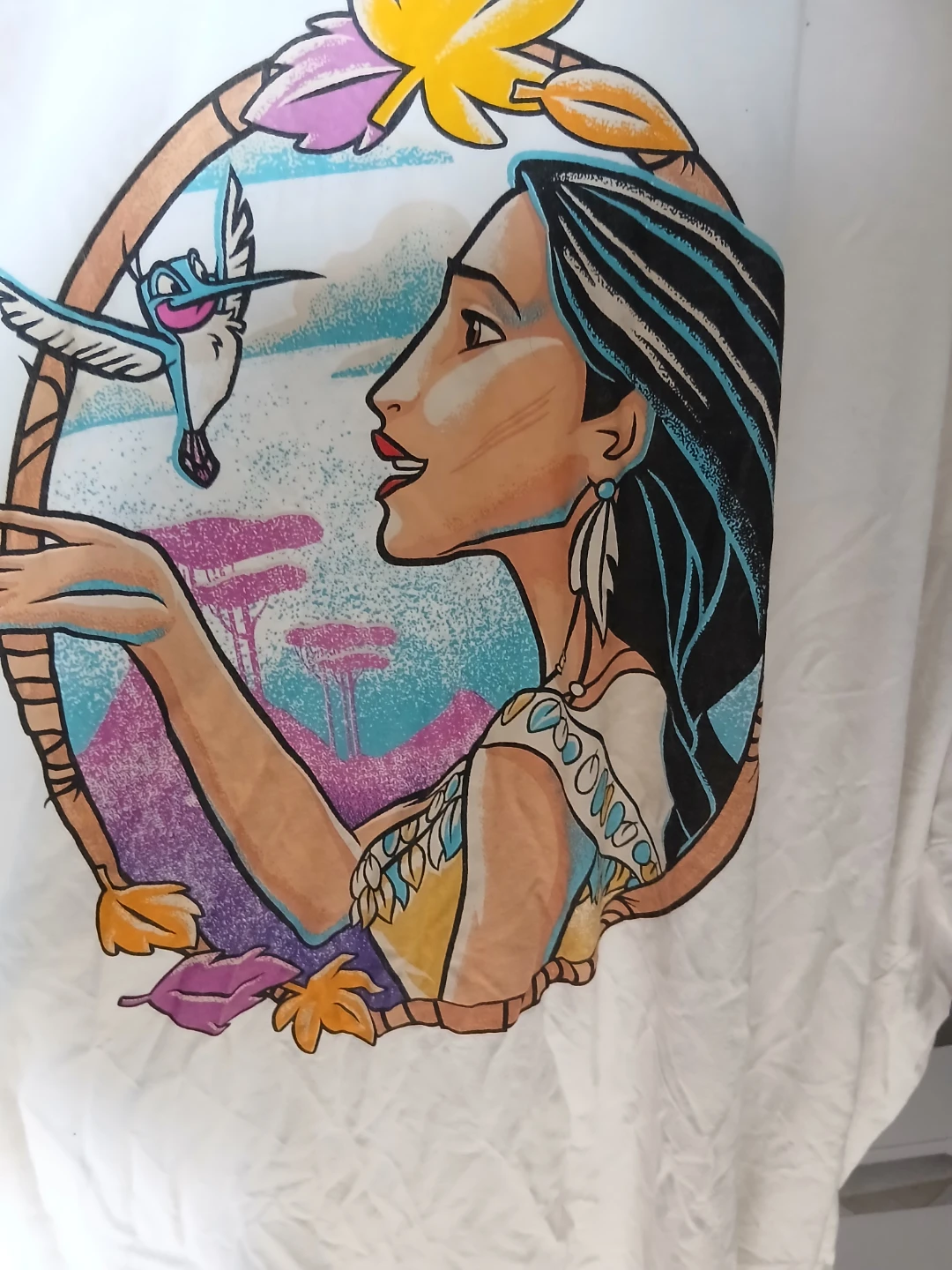 Disney Pocahontas Baseball Tee