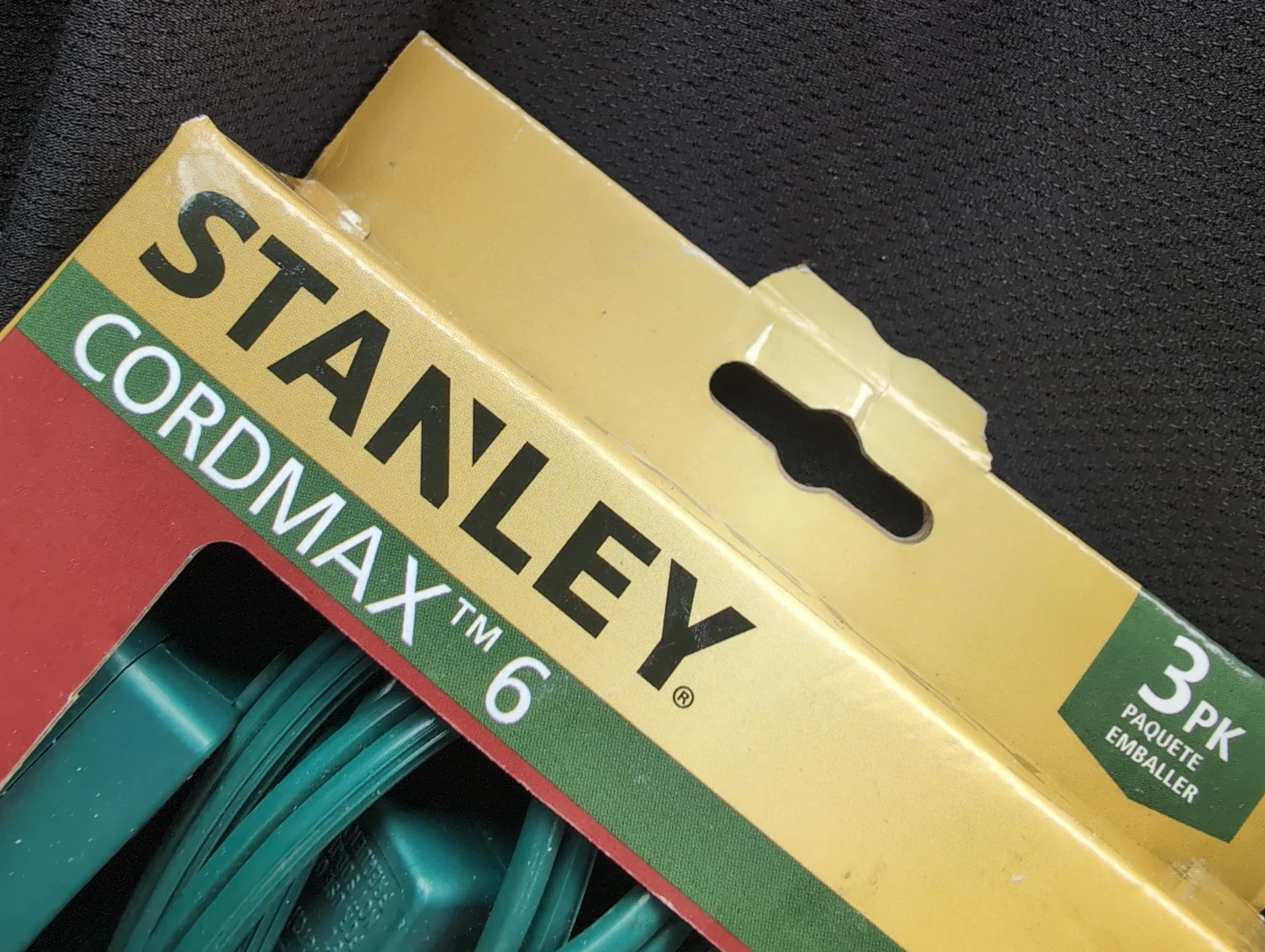 3PACK Stanley CordMAX 6ft 3-Outlet Indoor Extension Cord 3 Pack - photo 4