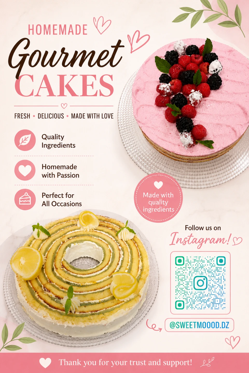 Custom Cakes & Desserts in Toronto 🍰