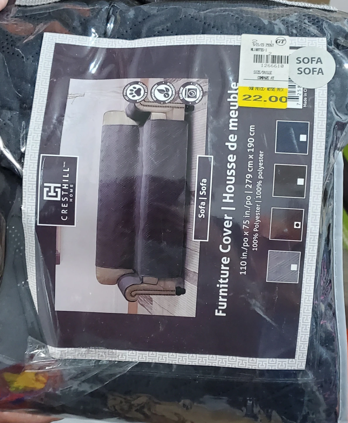 Sofa cover new - photo 3