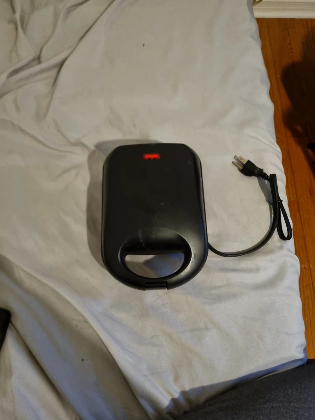 Black Waffle Maker