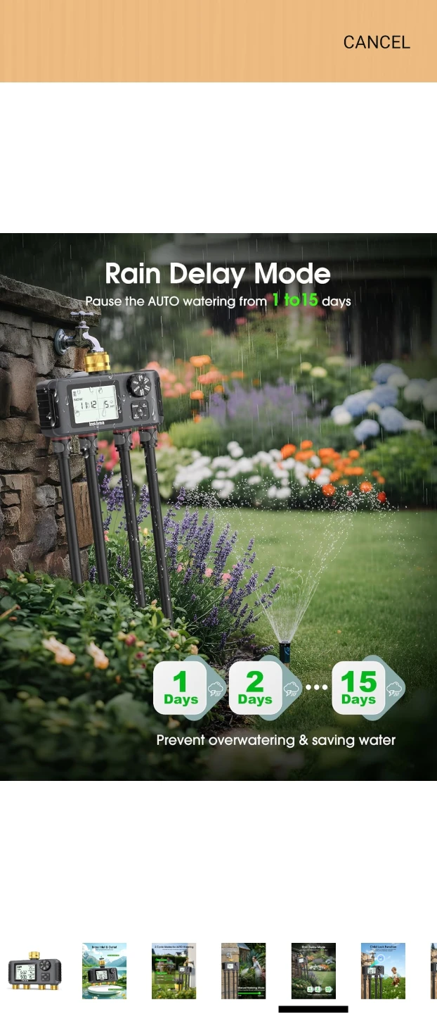 Insoma 4-Zone Automatic Water Timer - photo 5