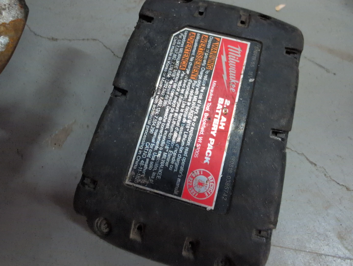 Milwaukee REDLITHIUM M18 4.0 Ah Battery Pack