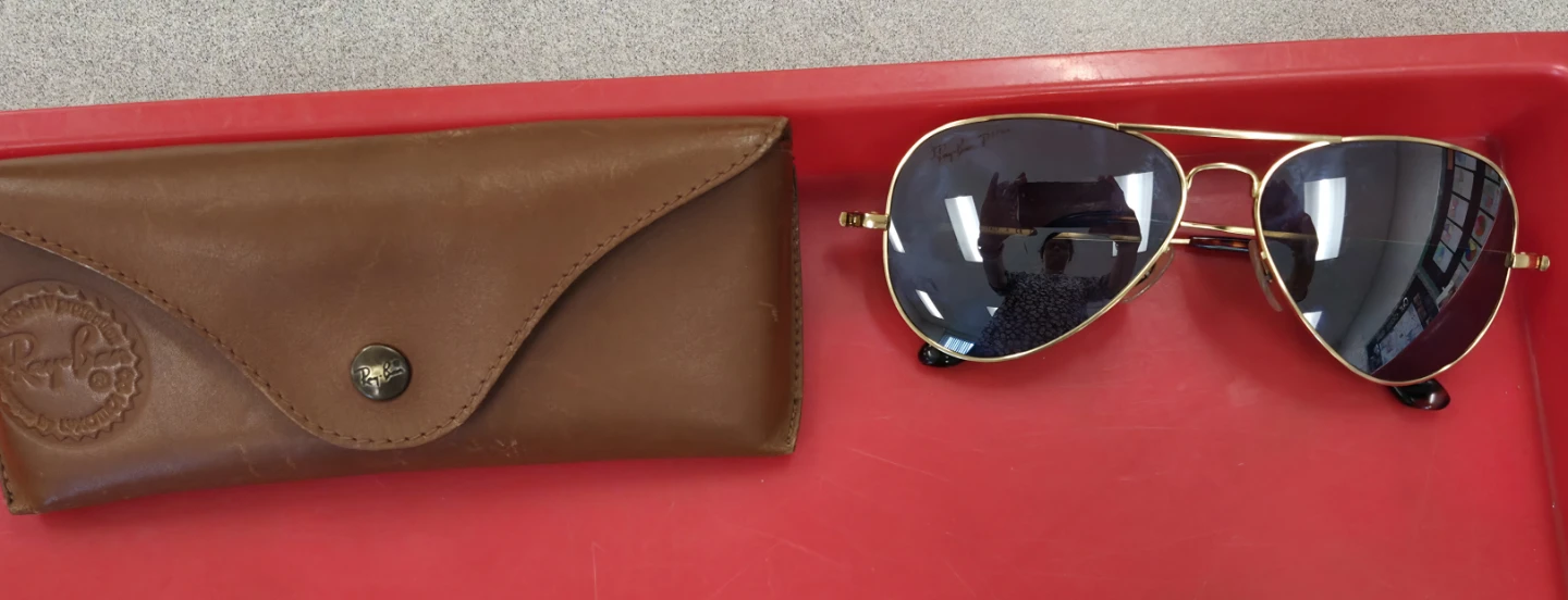 Ray-Ban Aviator Sunglasses with Case - photo 5