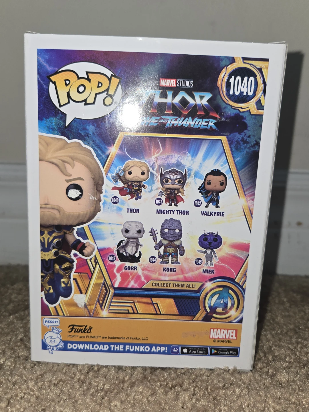 Funko Pop! Marvel Thor 1040 Thor: Love and Thunder - photo 2
