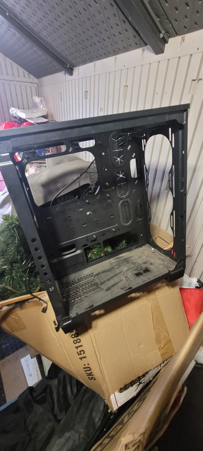 Black ATX Computer Case - photo 4